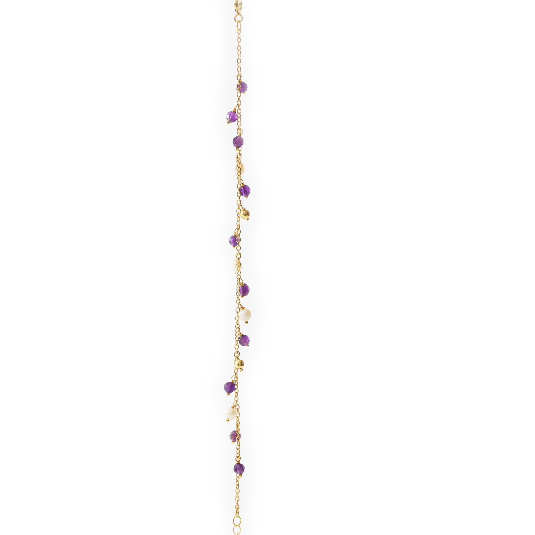 Amethyst and Pearl Stones