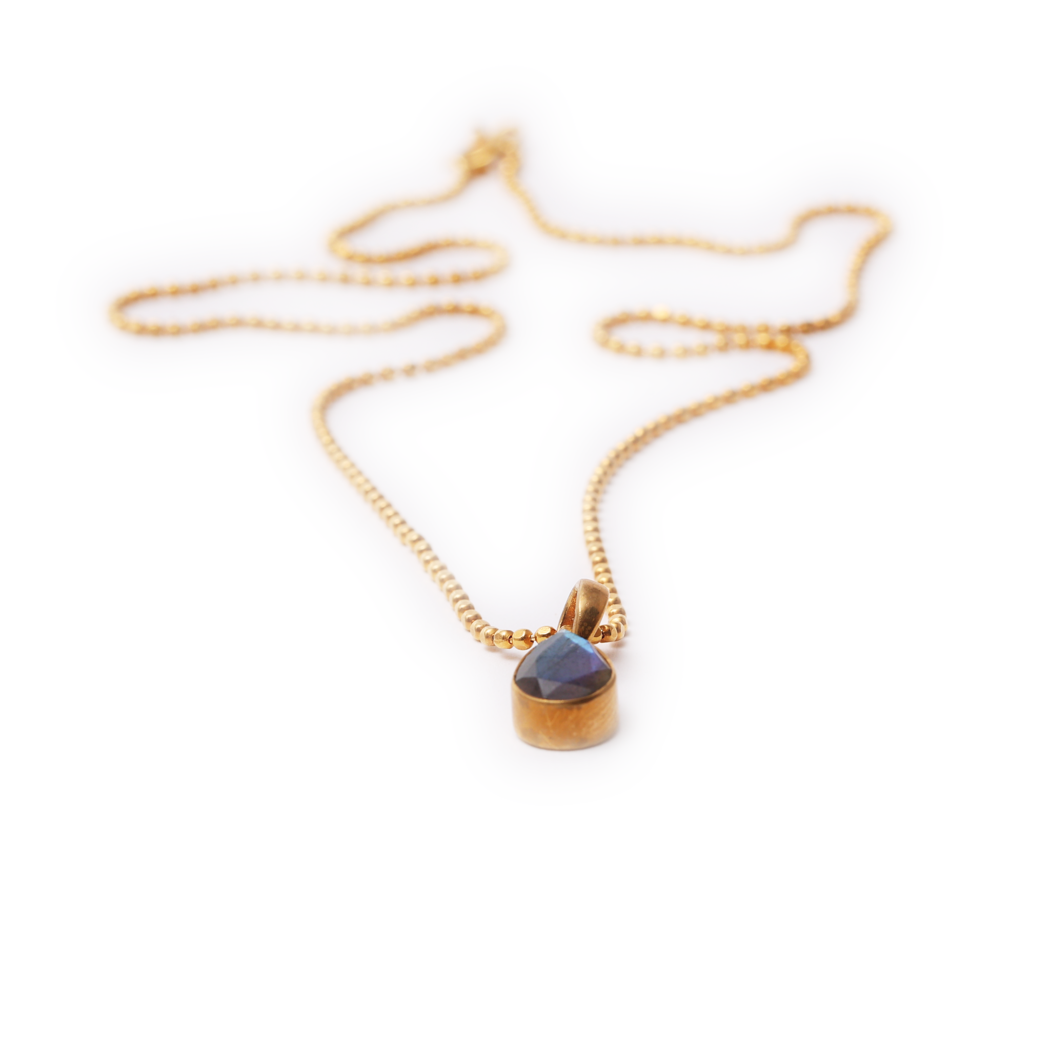 Small drop Pendant - Labradorite