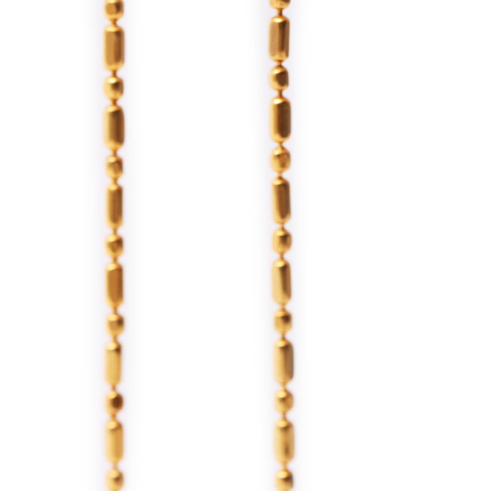 Rectangle and circle - Gold Plated