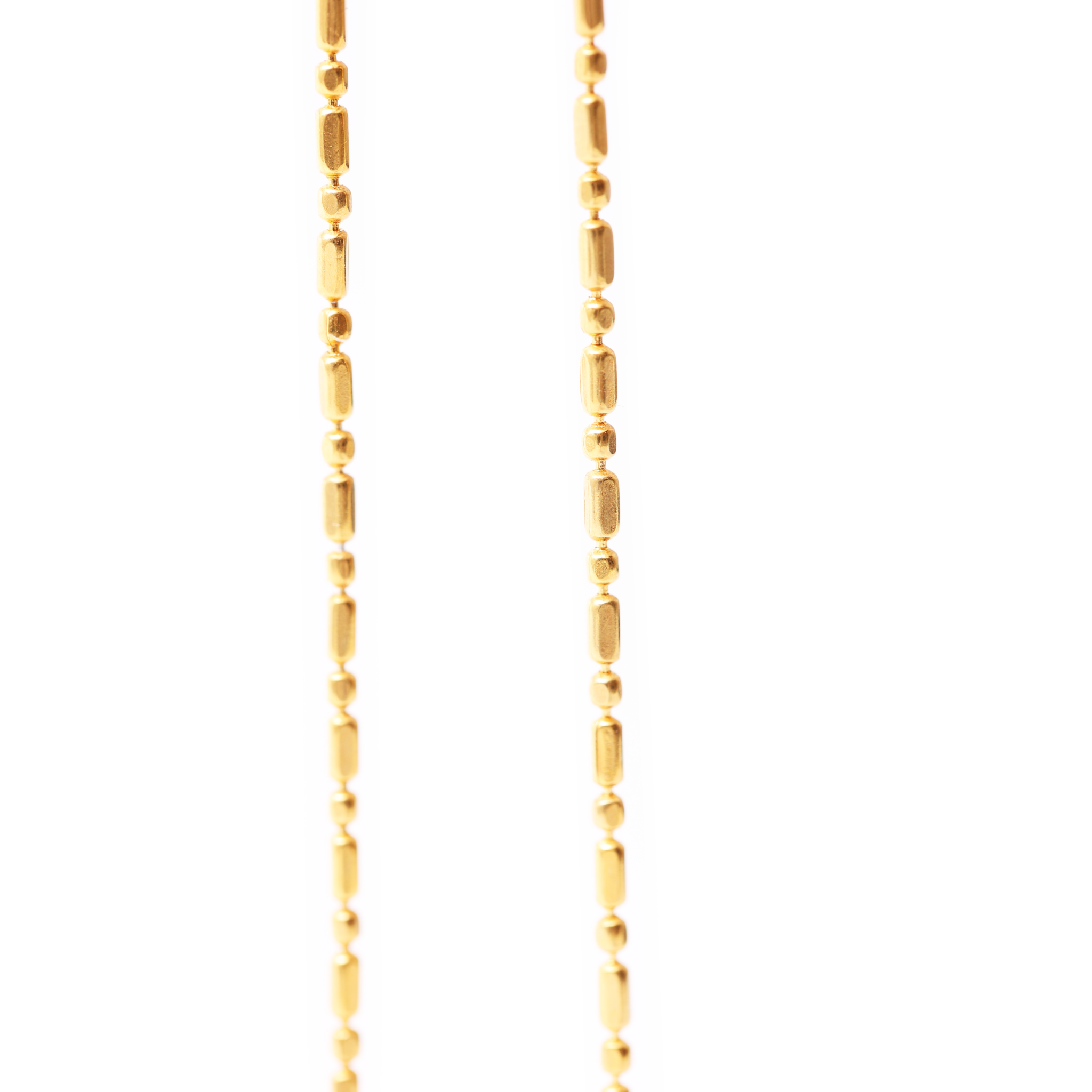 Rectangle and circle - Gold Plated