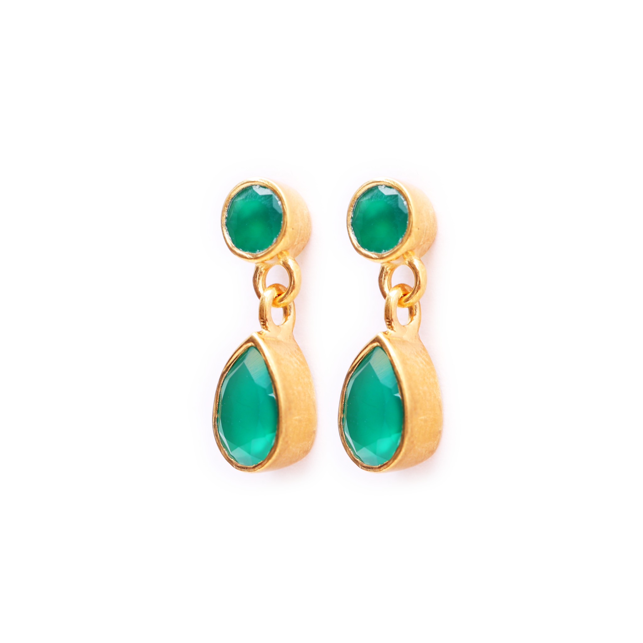 Dew Drops - Green Onyx