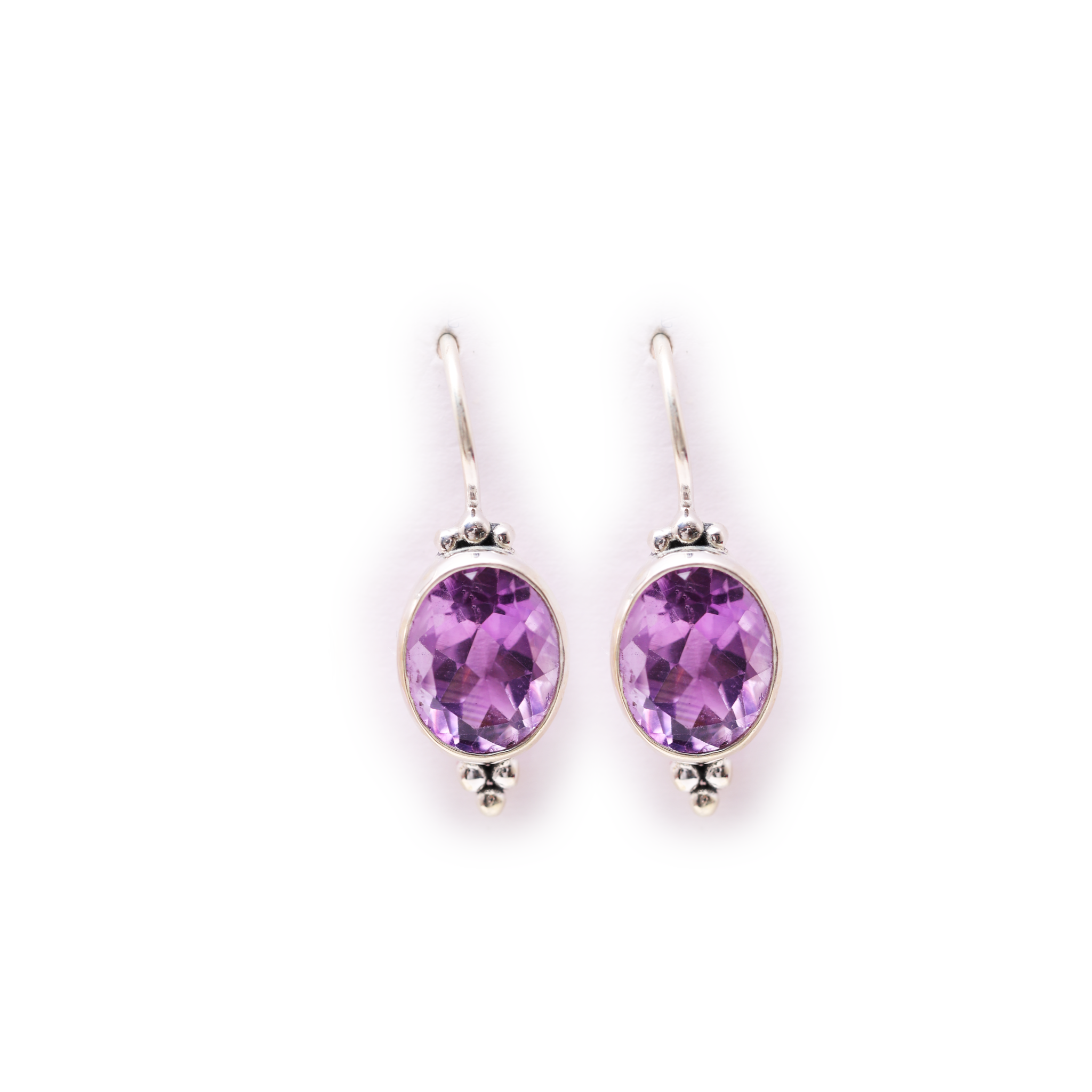 Oval shaped - Amethyst