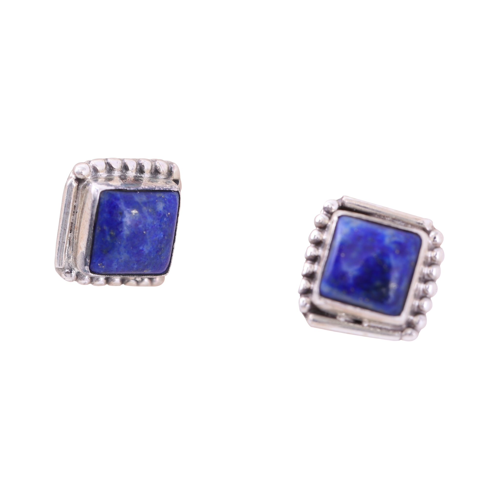 Square Shaped - Blue Sapphire