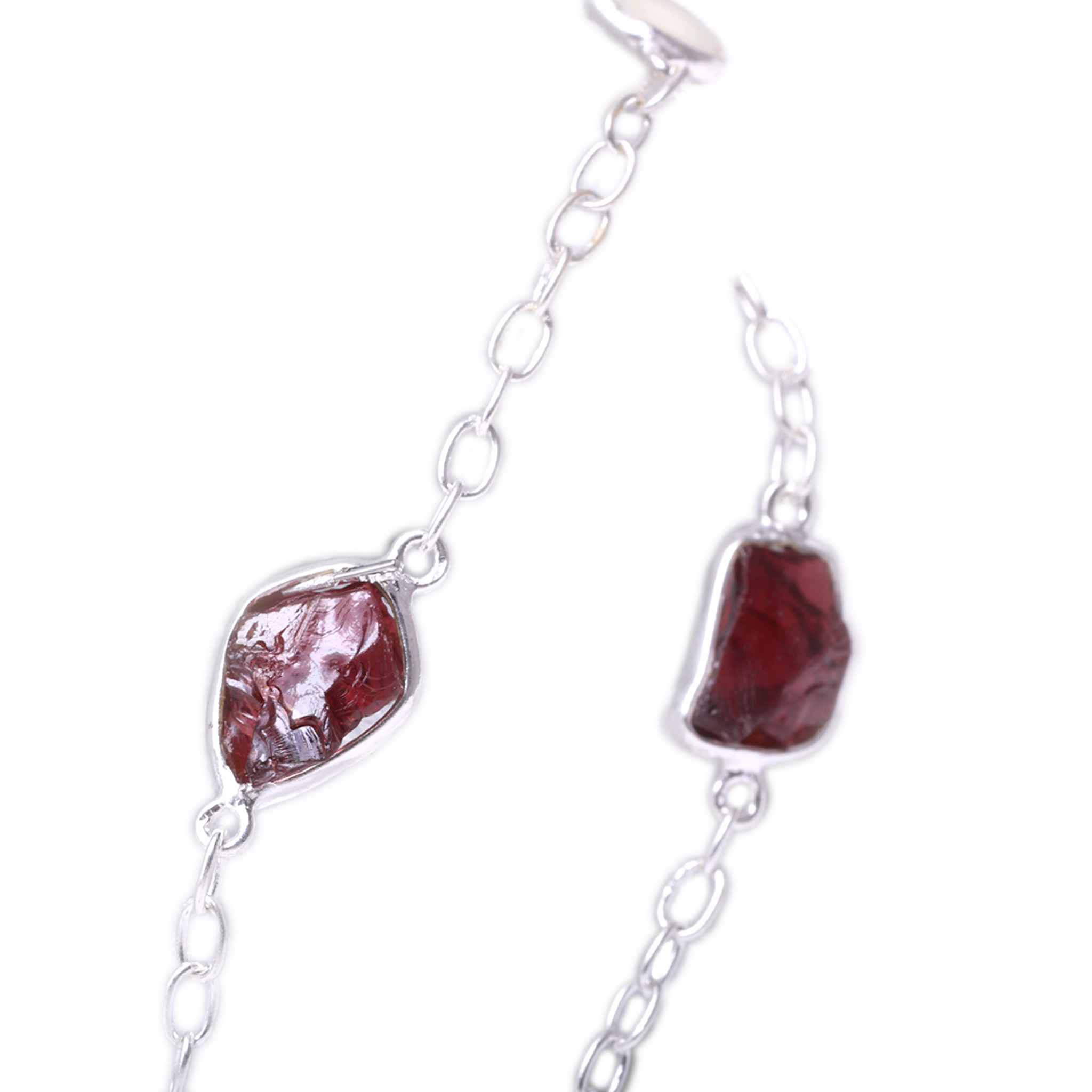 Eye Shaped Double Layer - Garnet