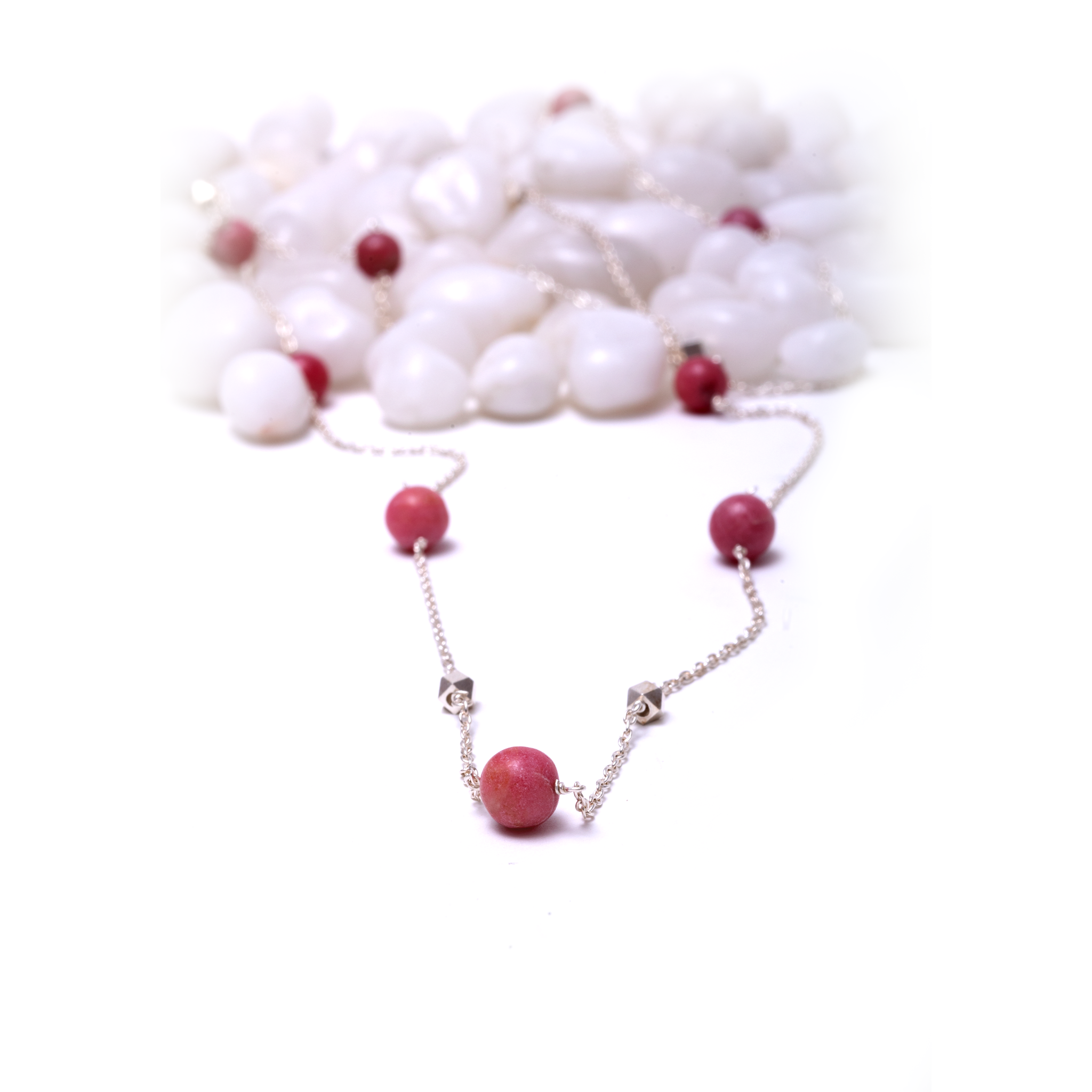 Big Rounded Stone - Rhodonite