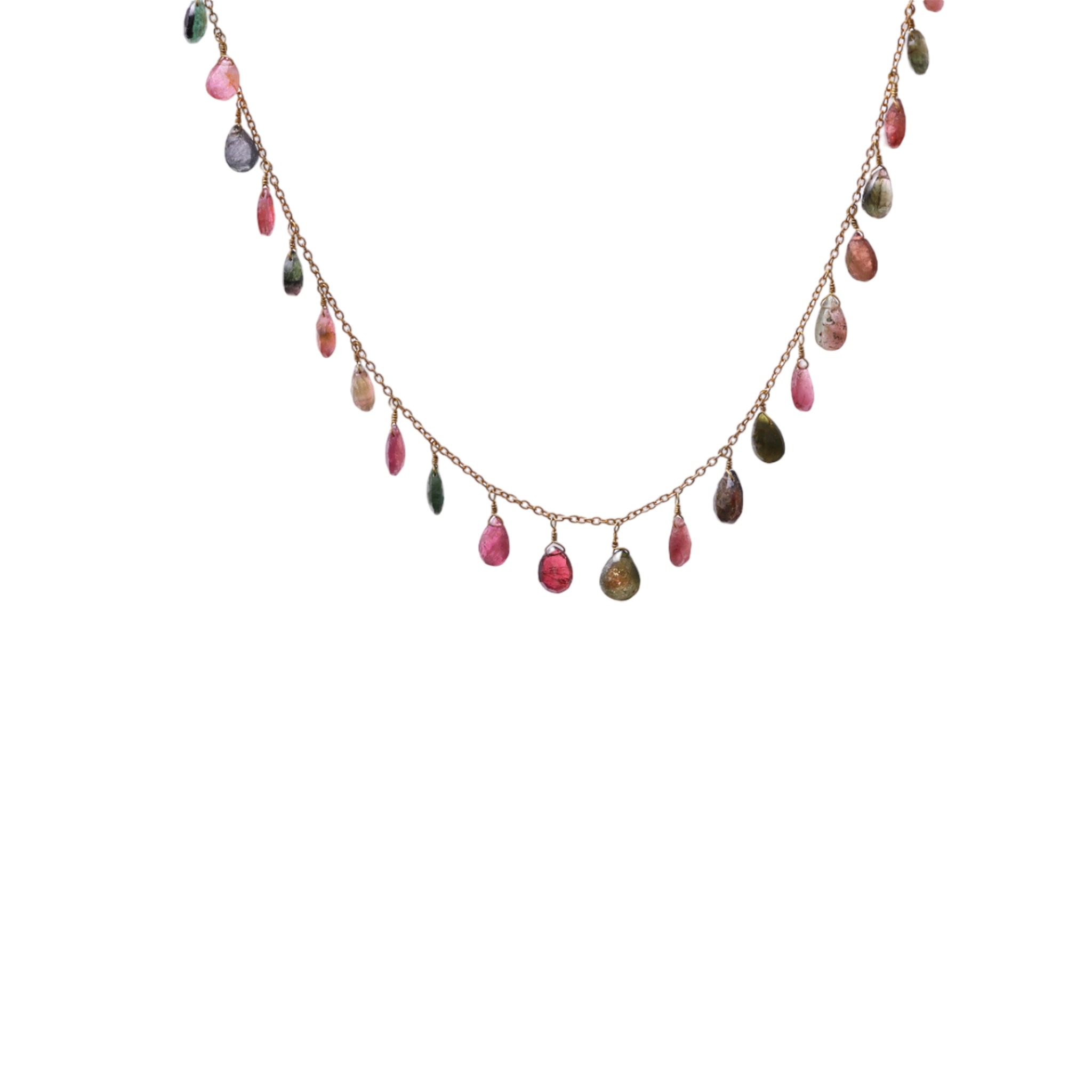 Tourmaline hanging stones - Tourmaline