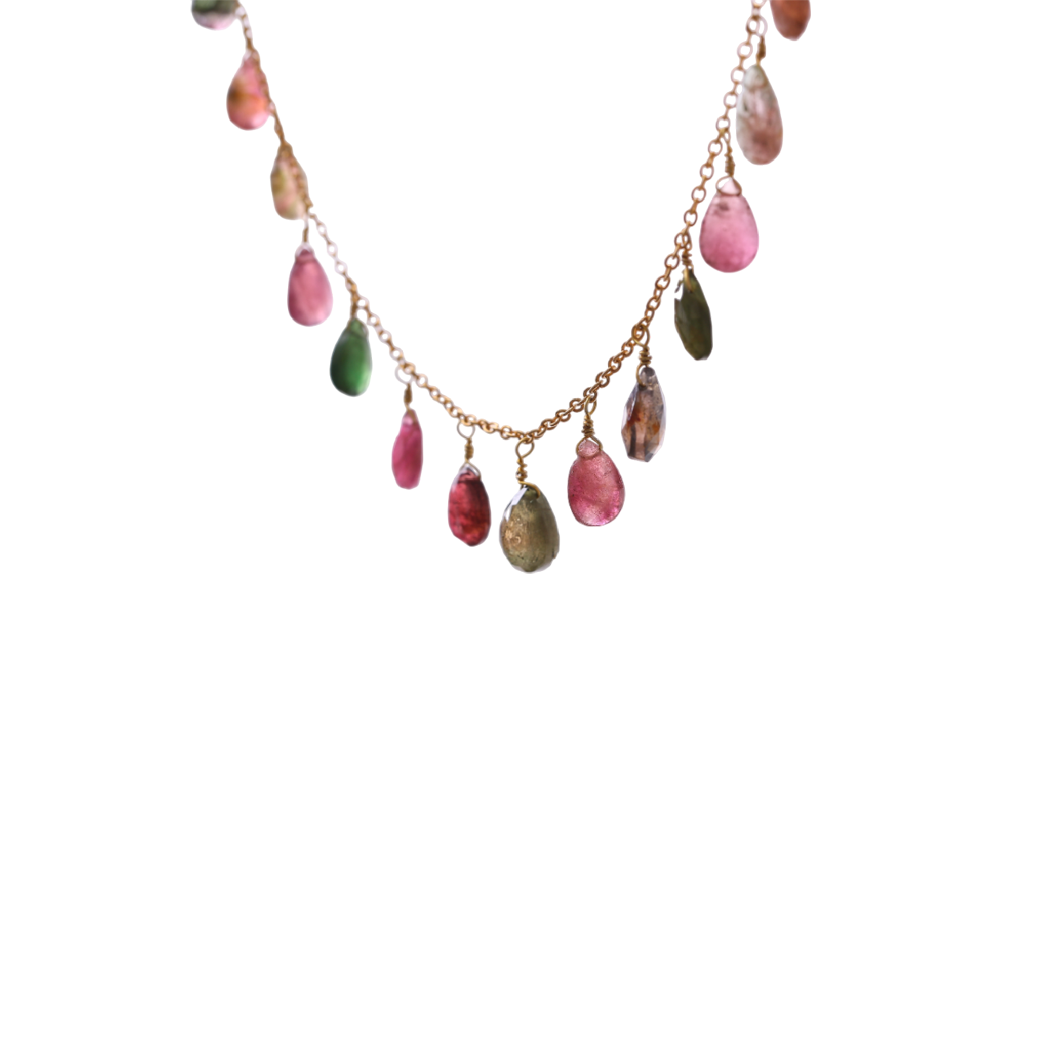 Tourmaline hanging stones - Tourmaline