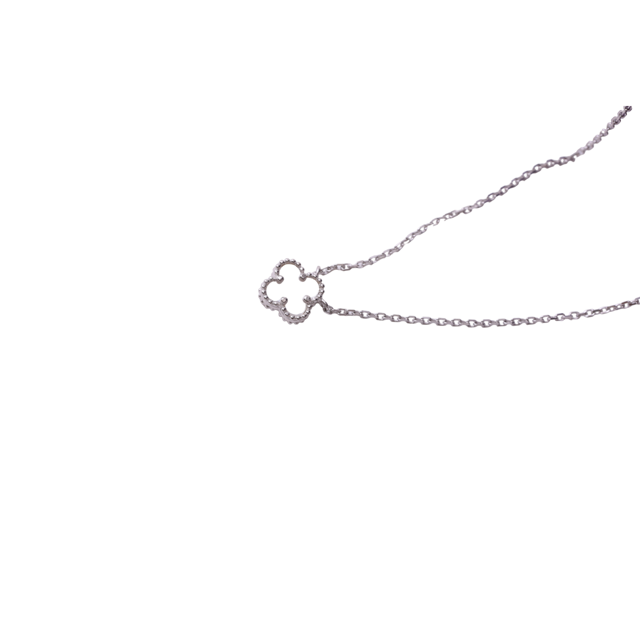 Flower Necklace - Pearl