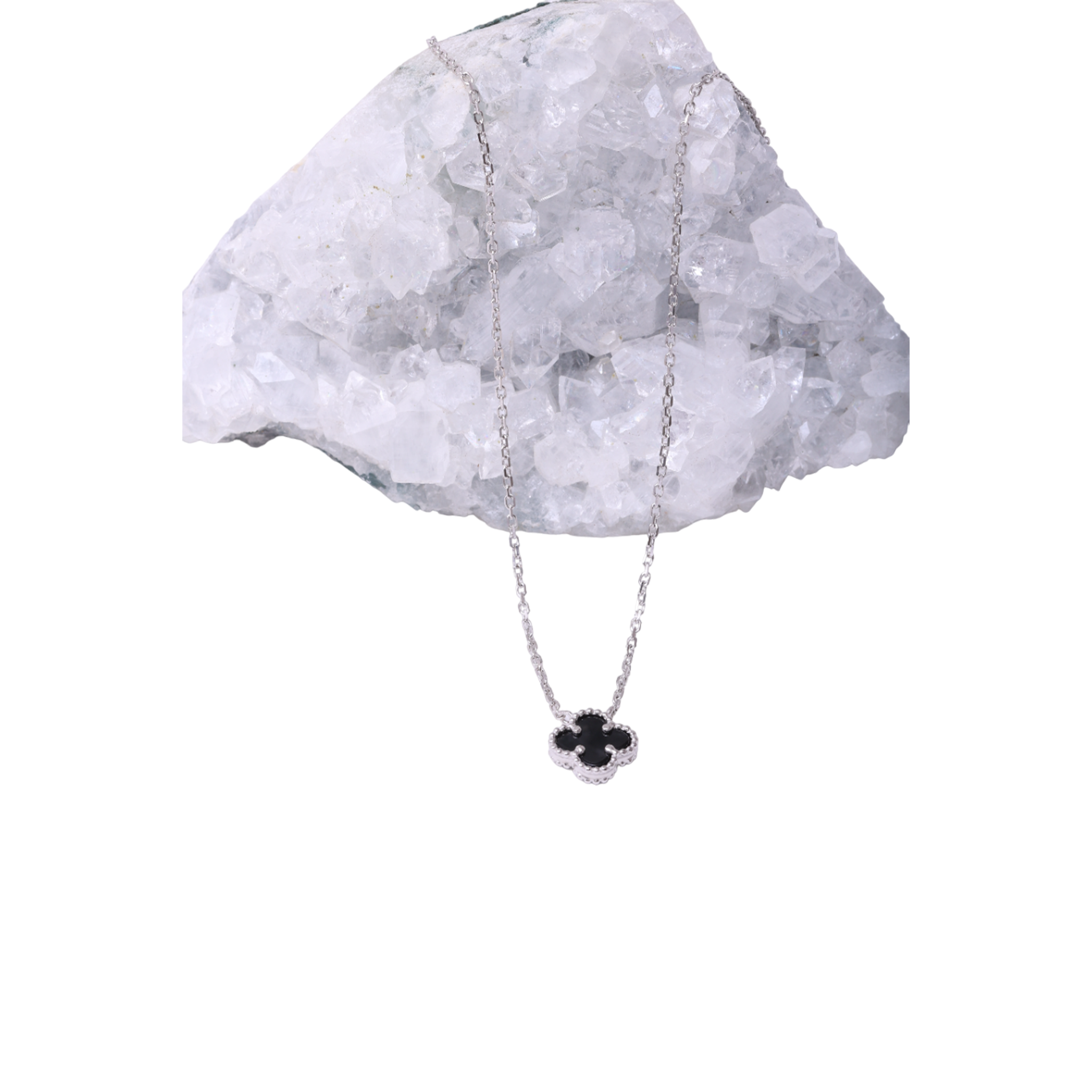 Onyx Bloom Necklace