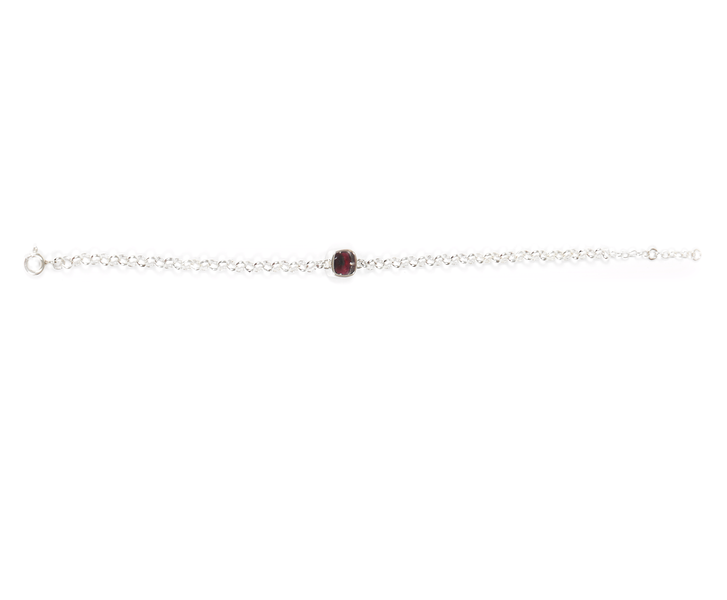 Quad Bracelet - Garnet