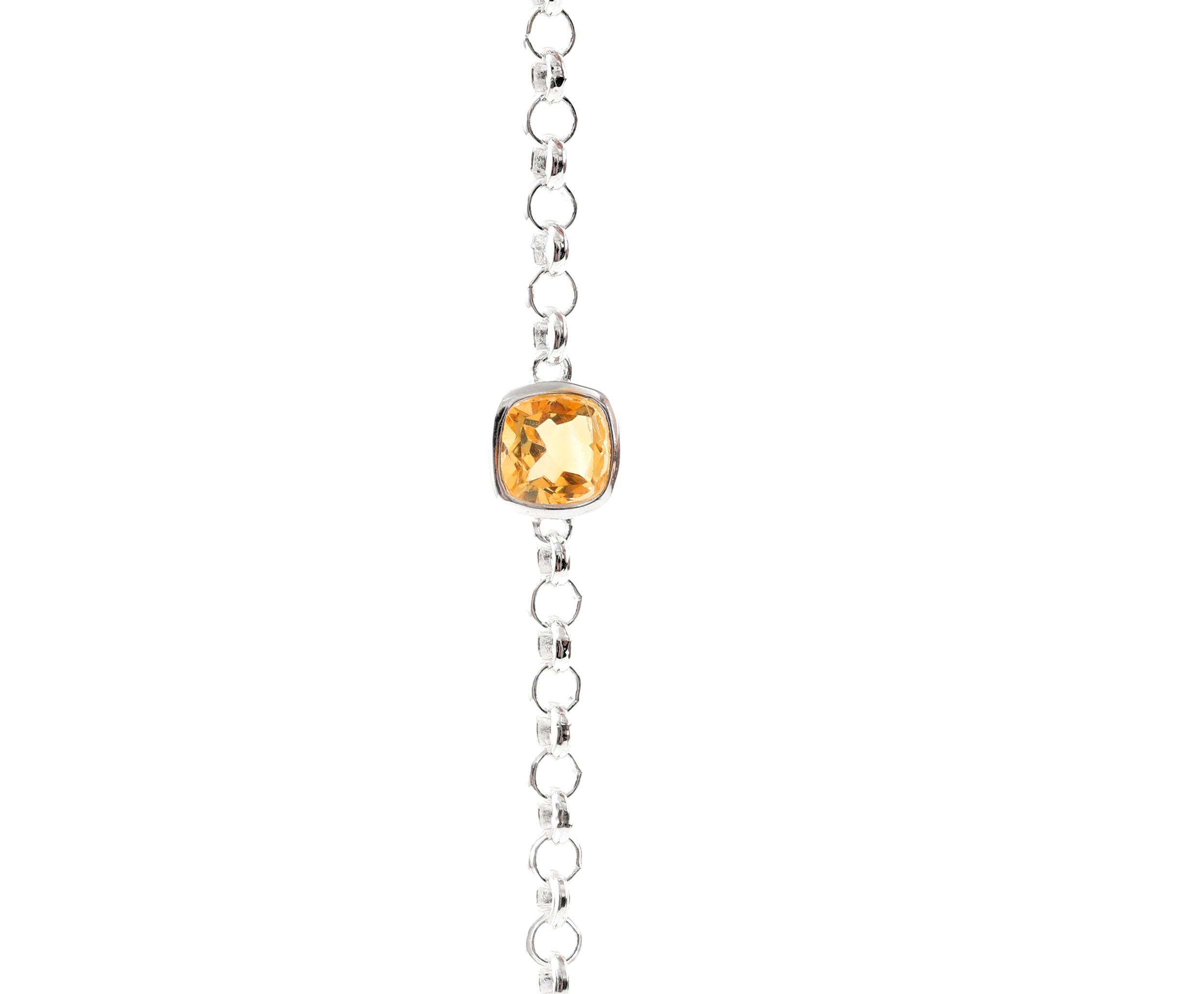 Quad Bracelet - Citrine
