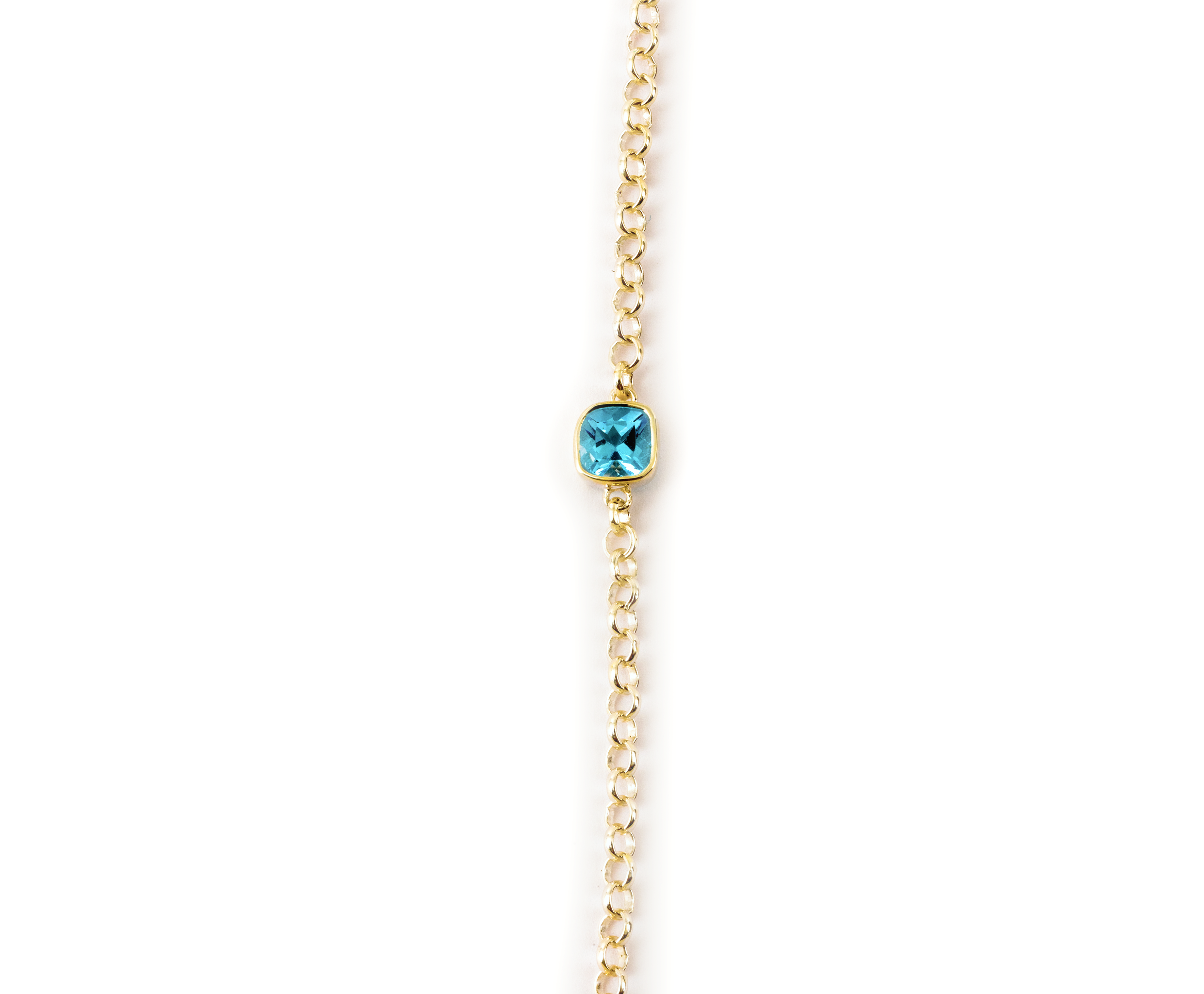 Quad Bracelet - Blue Topaz