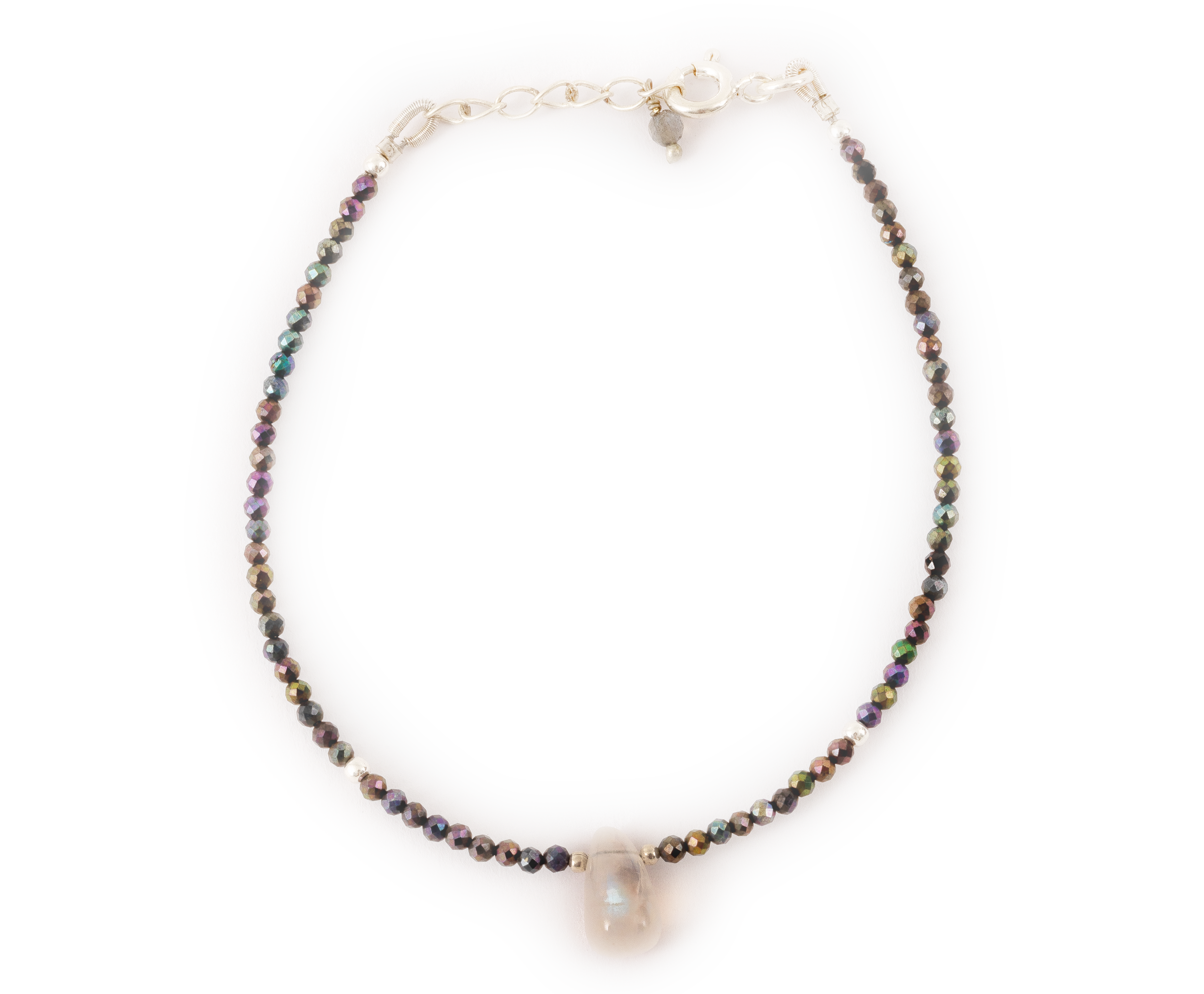 Pyrite Bead Bracelet