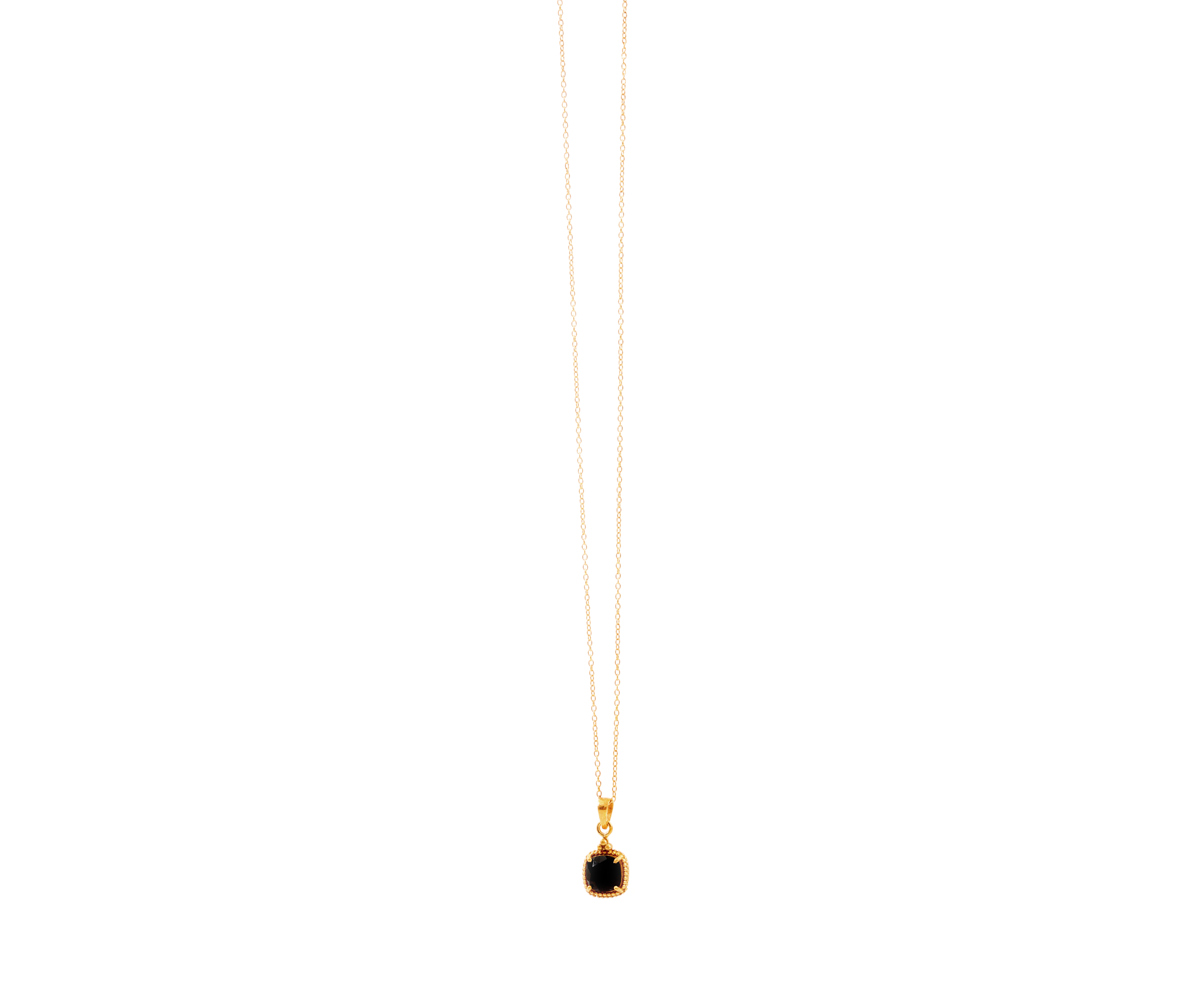 Oxidised Solitary - Black Onyx