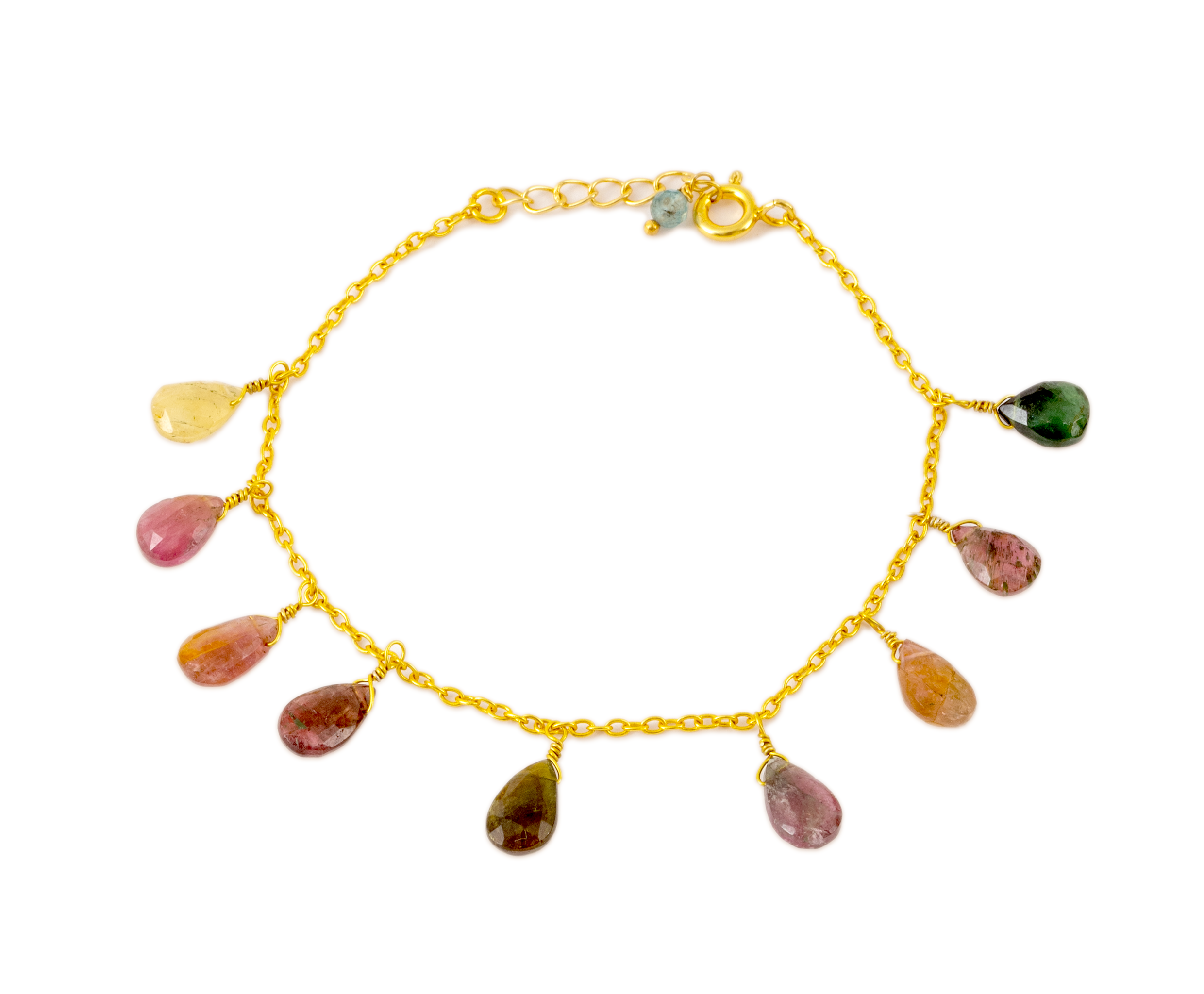 Tourmaline Hanging Beads