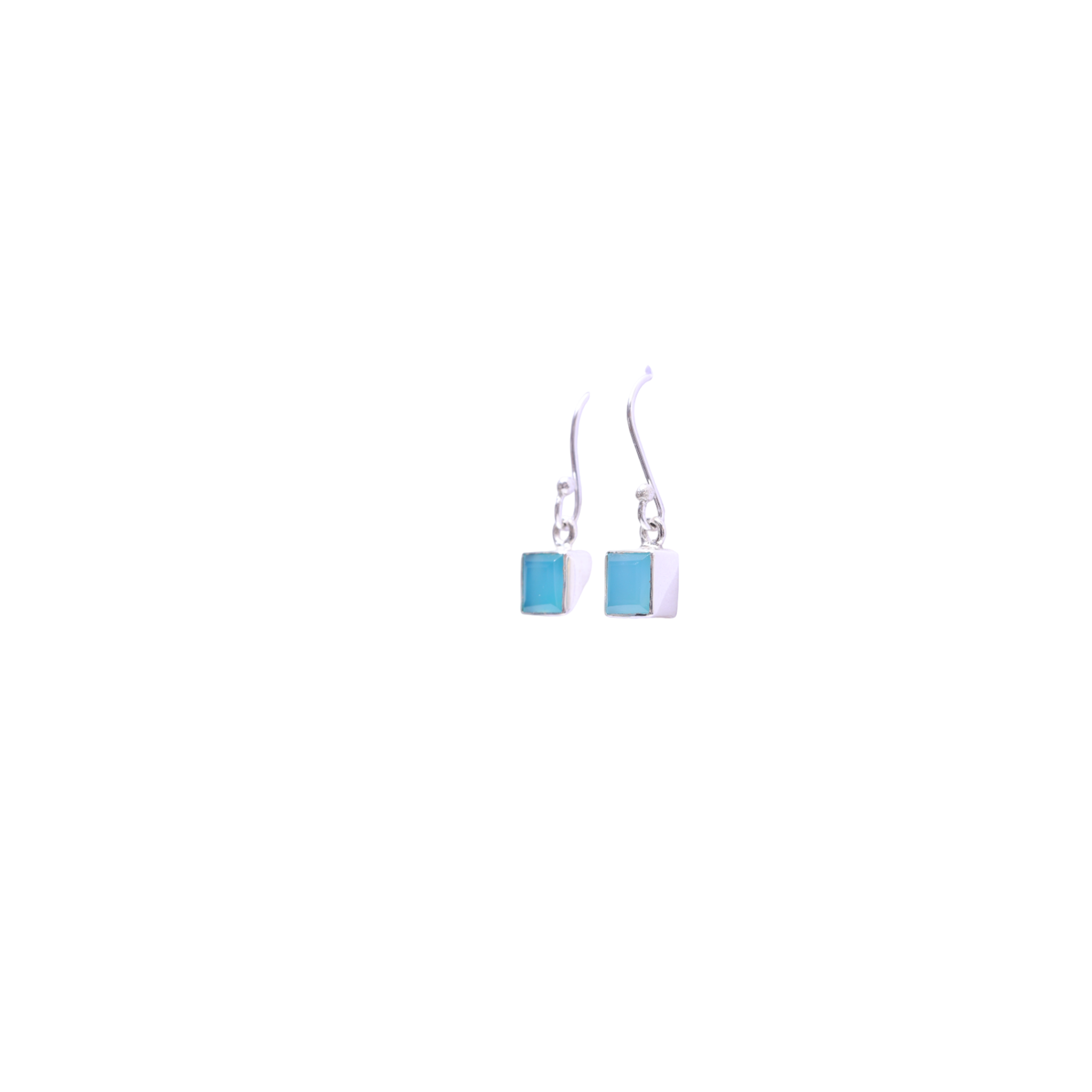 Hanging Square - Chalcedony
