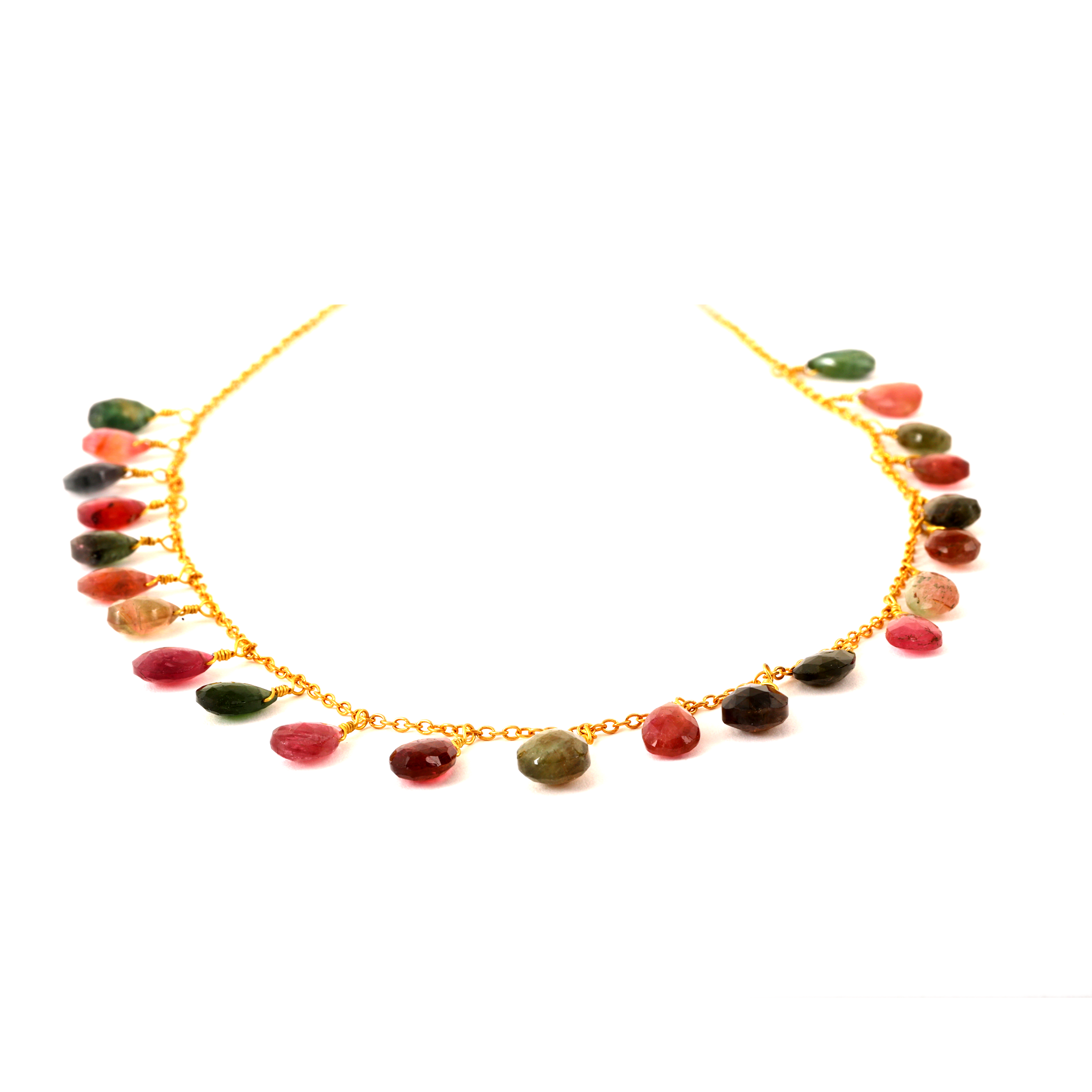 Tourmaline hanging stones - Tourmaline