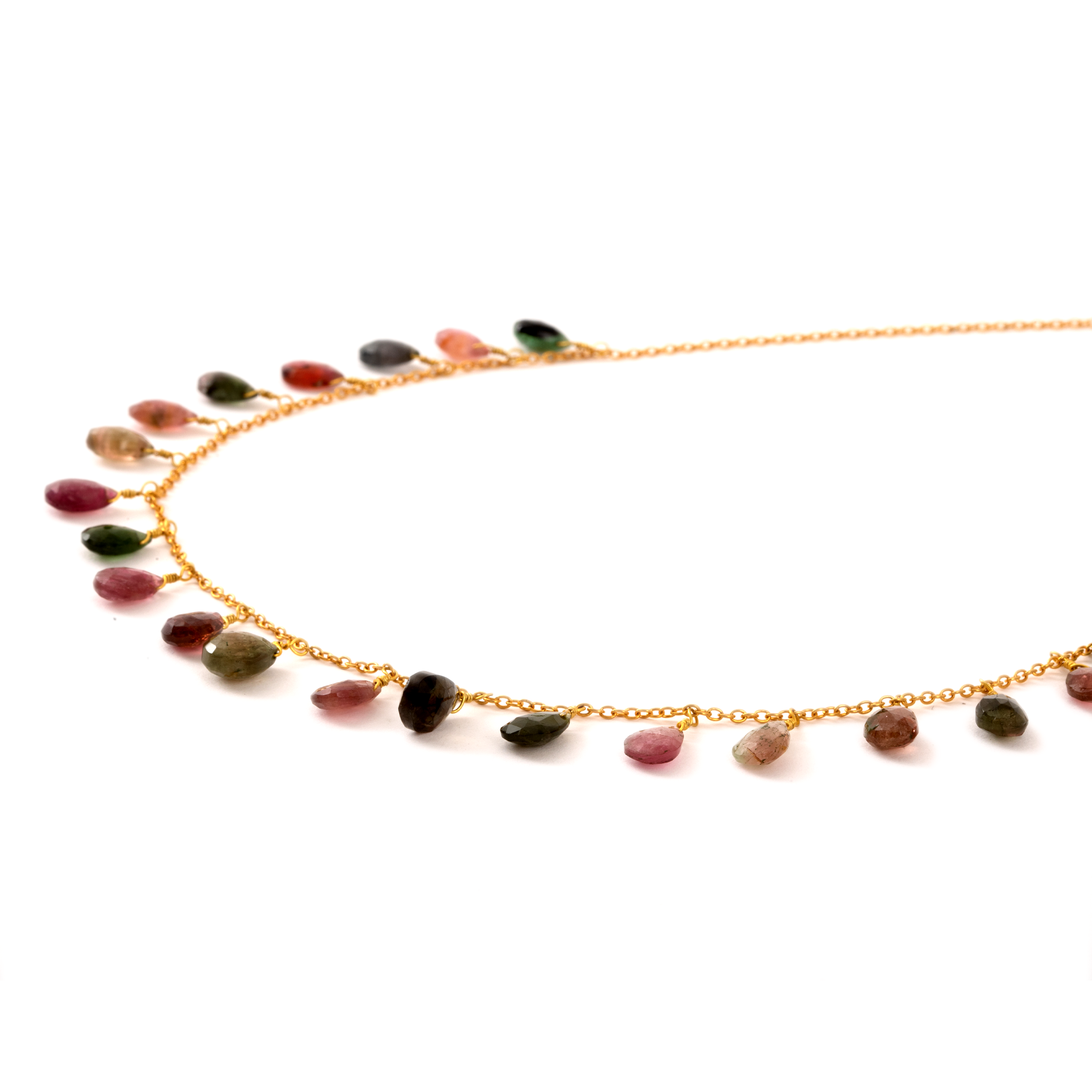 Tourmaline hanging stones - Tourmaline