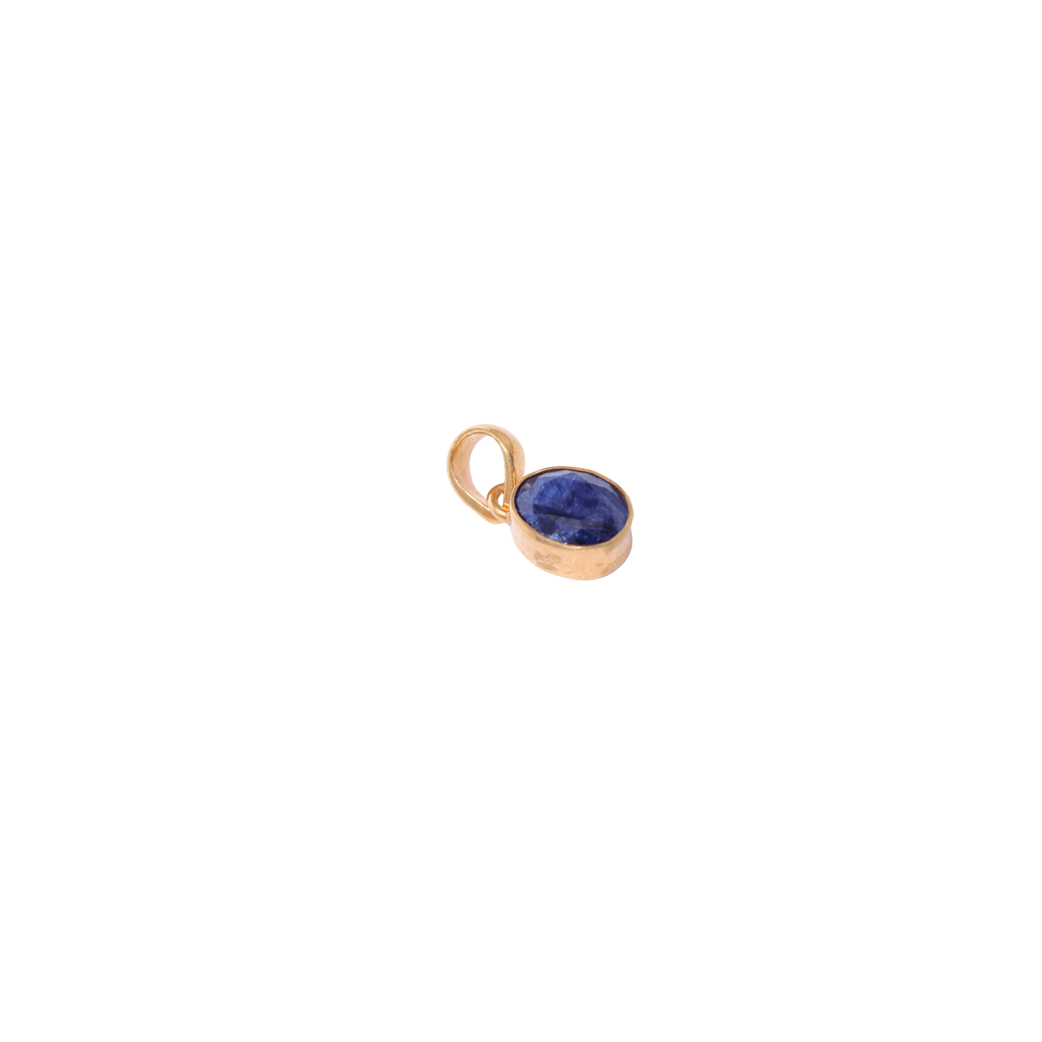 Mini Soul Pendant - square -   Ruby