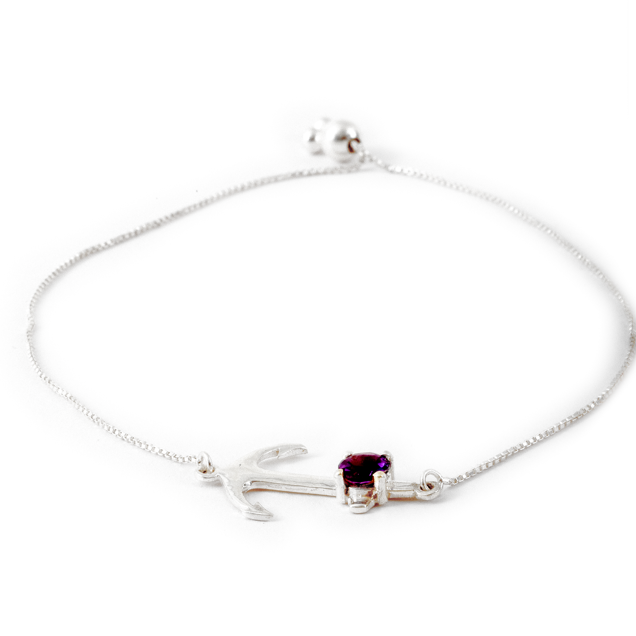 Ship Anchor - Amethyst