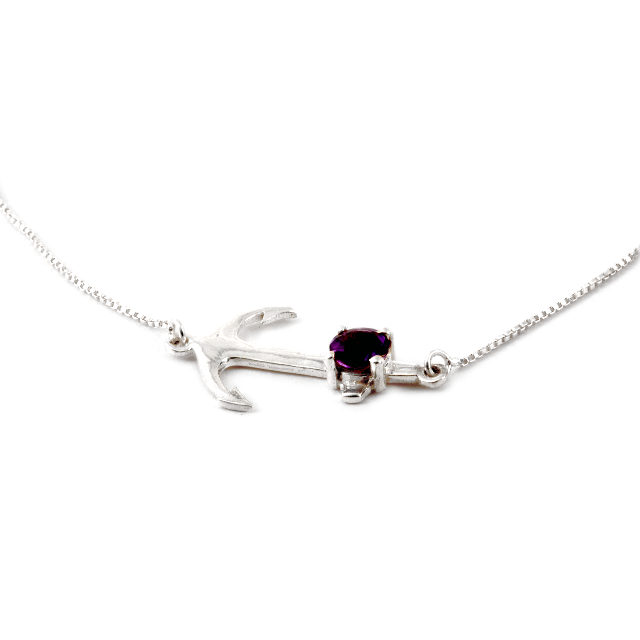 Ship Anchor - Amethyst