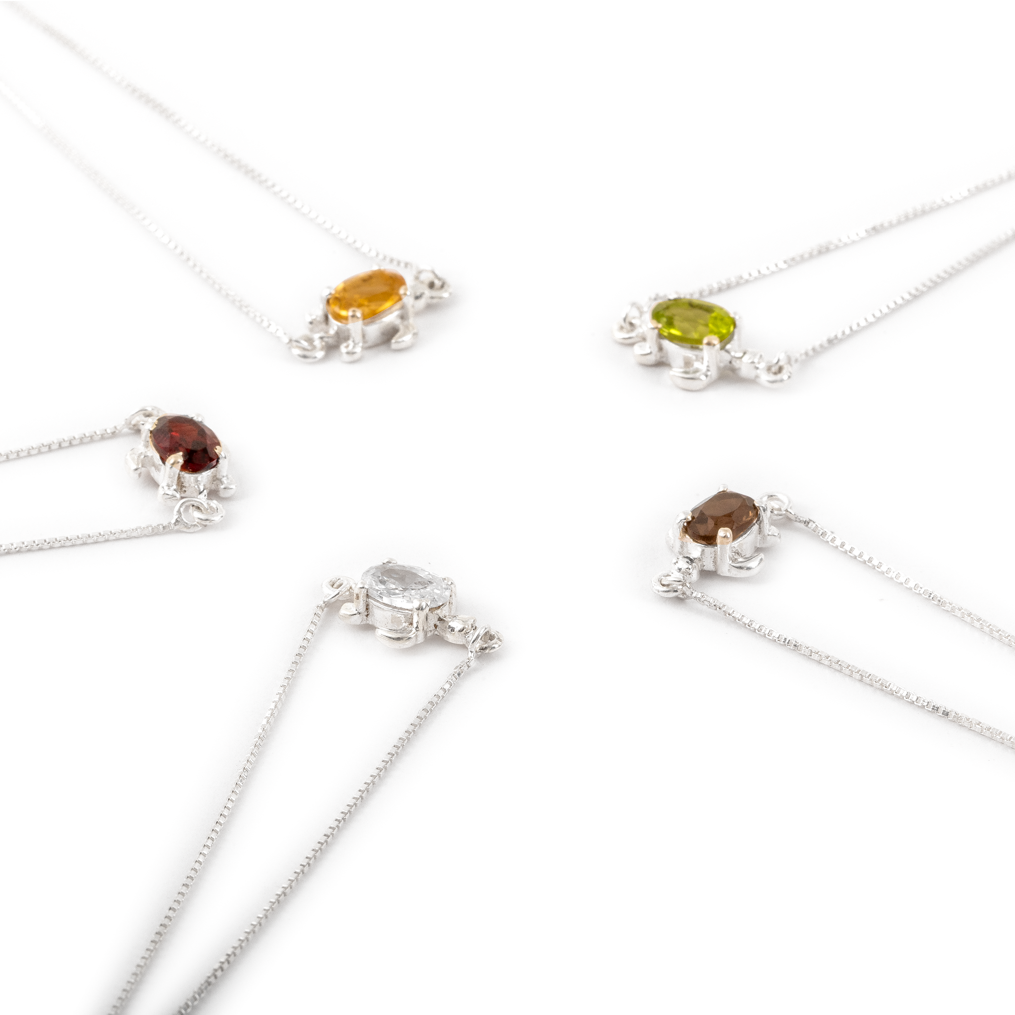 Turtle Bracelet - Citrine