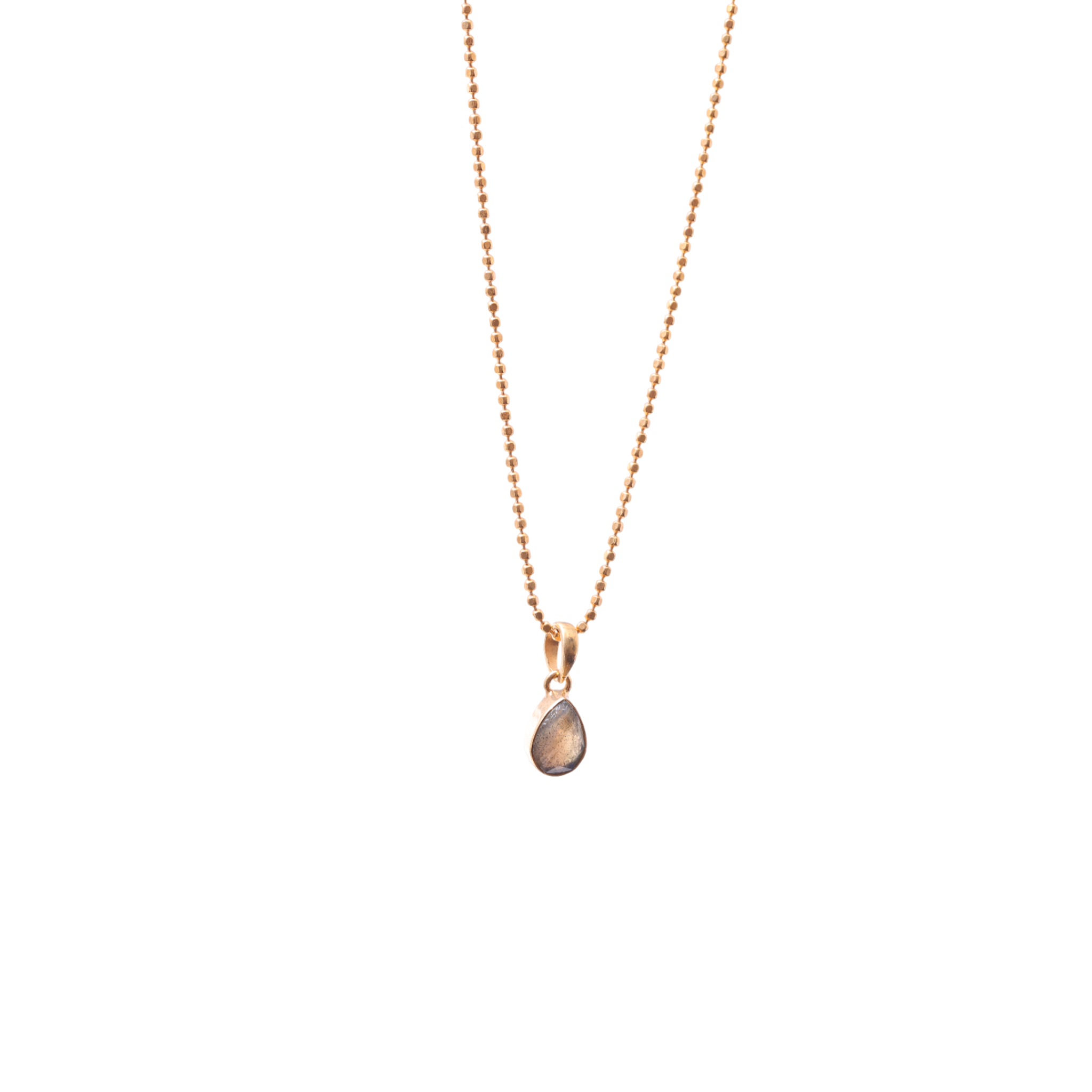 Small drop Pendant - Labradorite