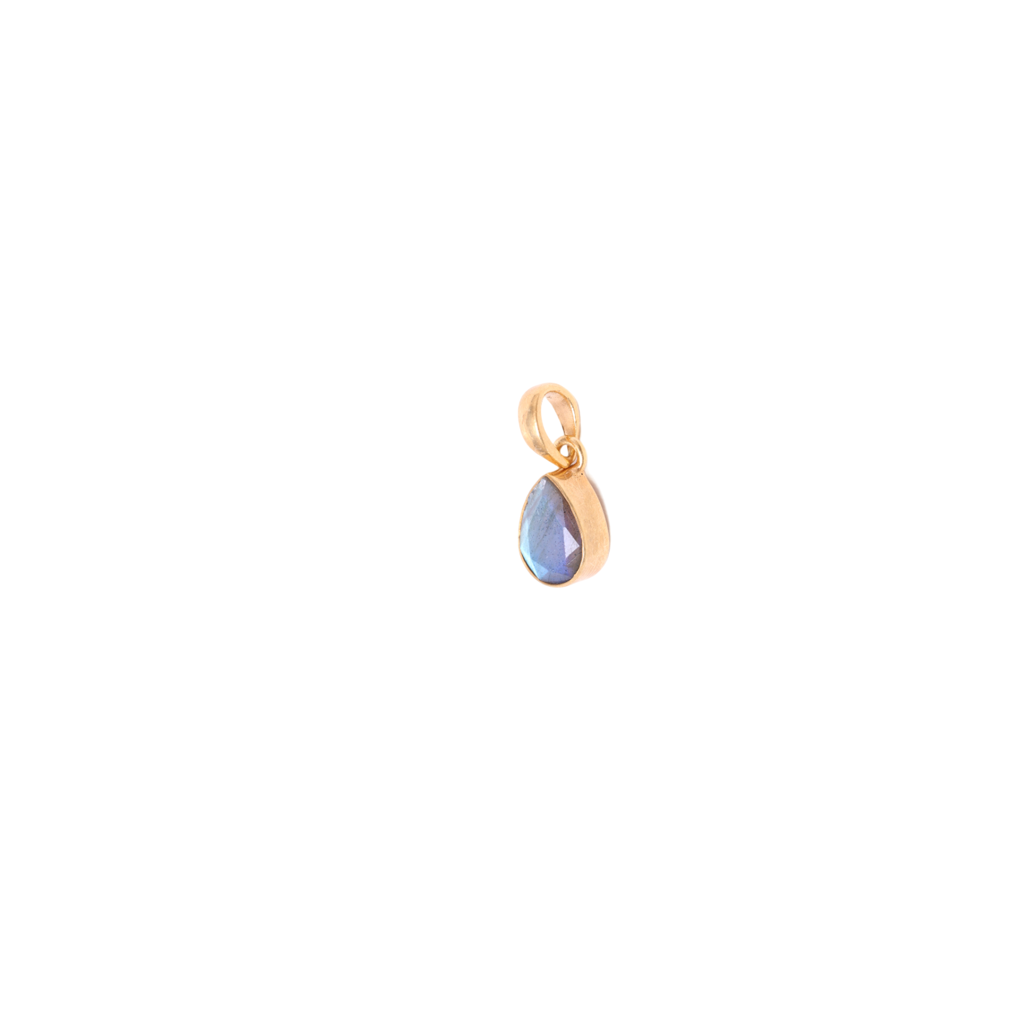 Small drop Pendant - Labradorite