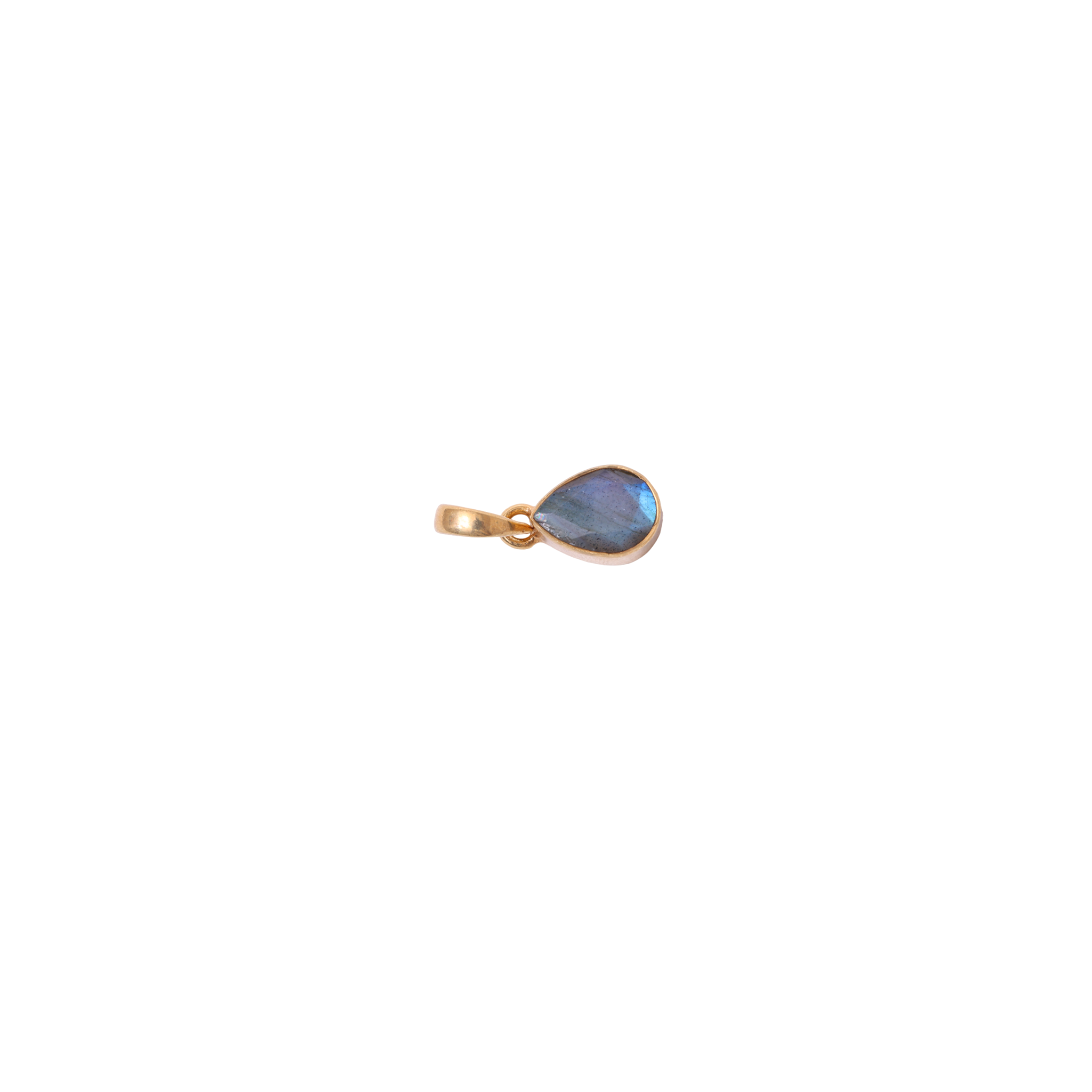 Small drop Pendant - Labradorite