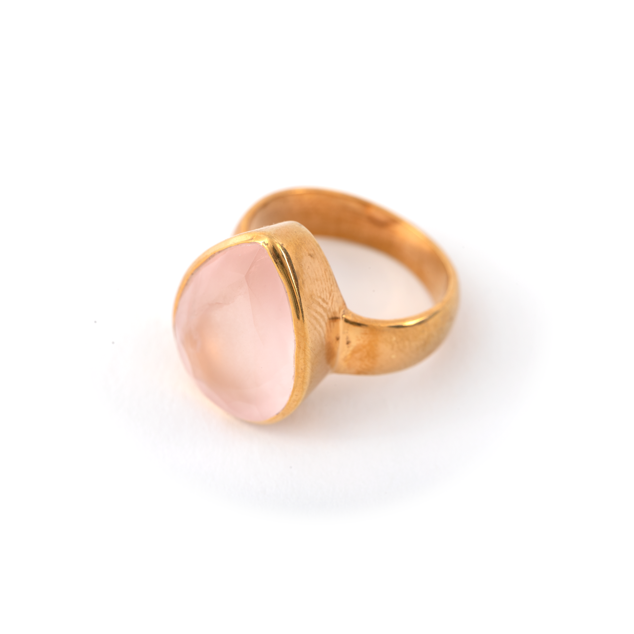 Bold Block - Drop Rose Quartz