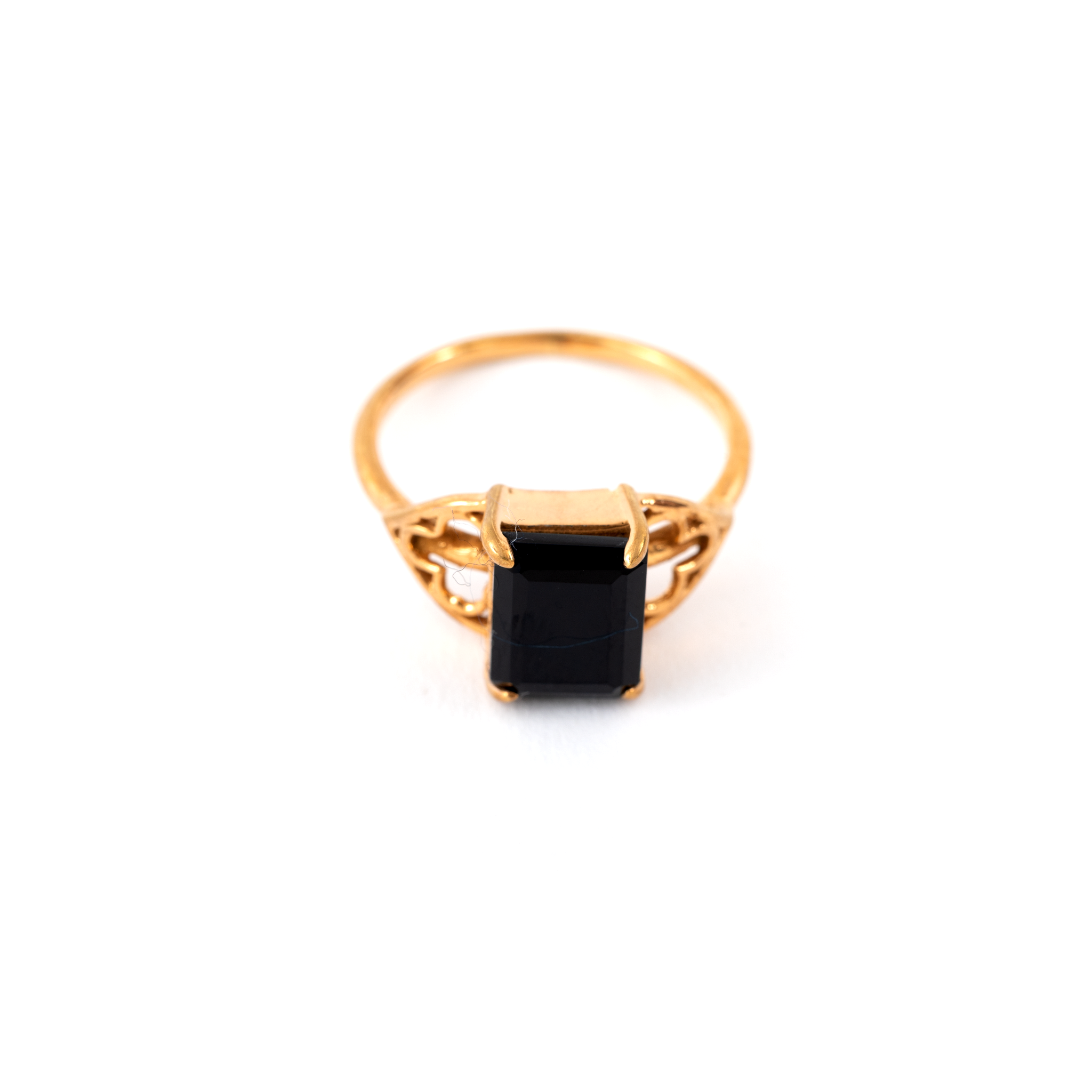 Rectangular Stone   - Black Onyx