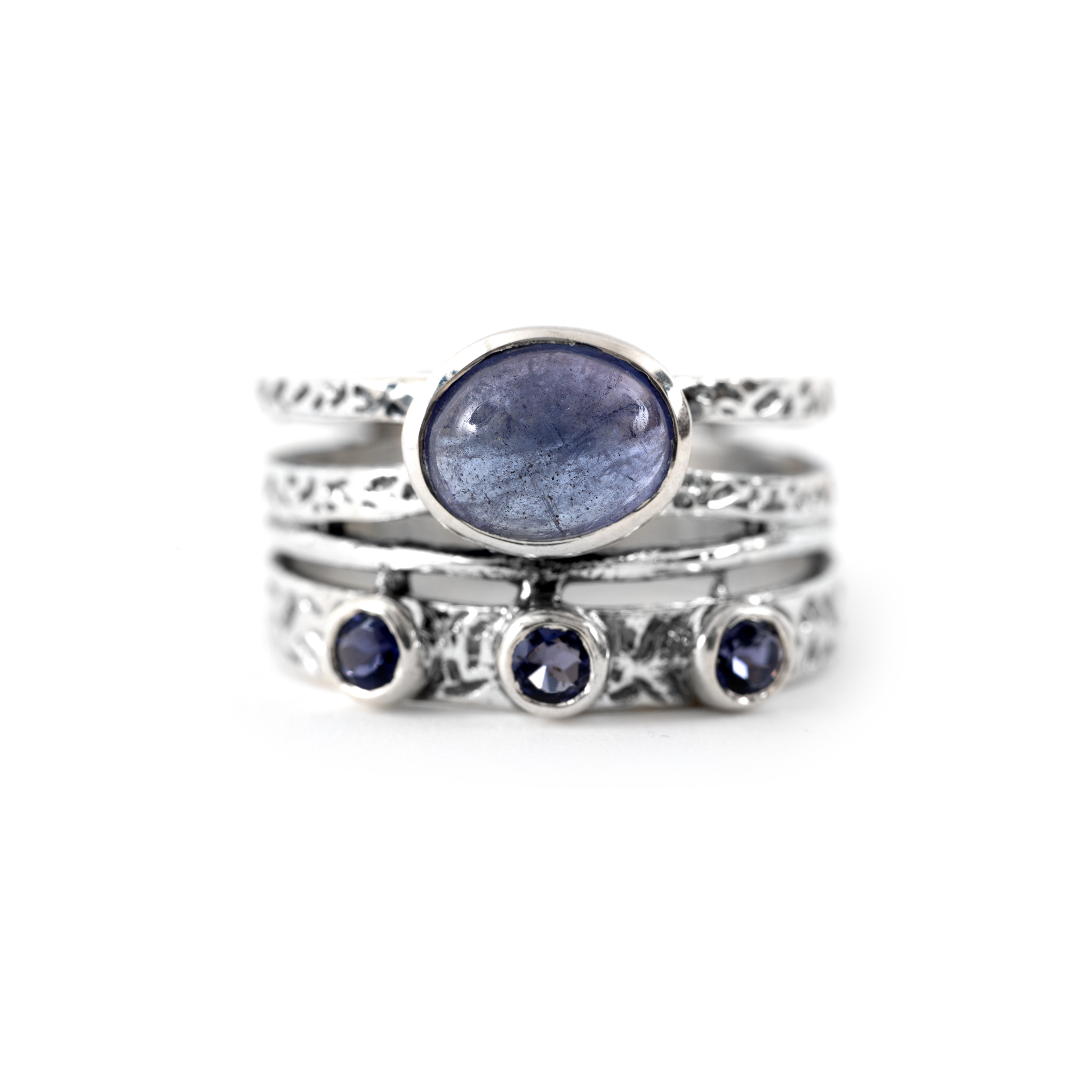 Iolite Art Ring – Design 2