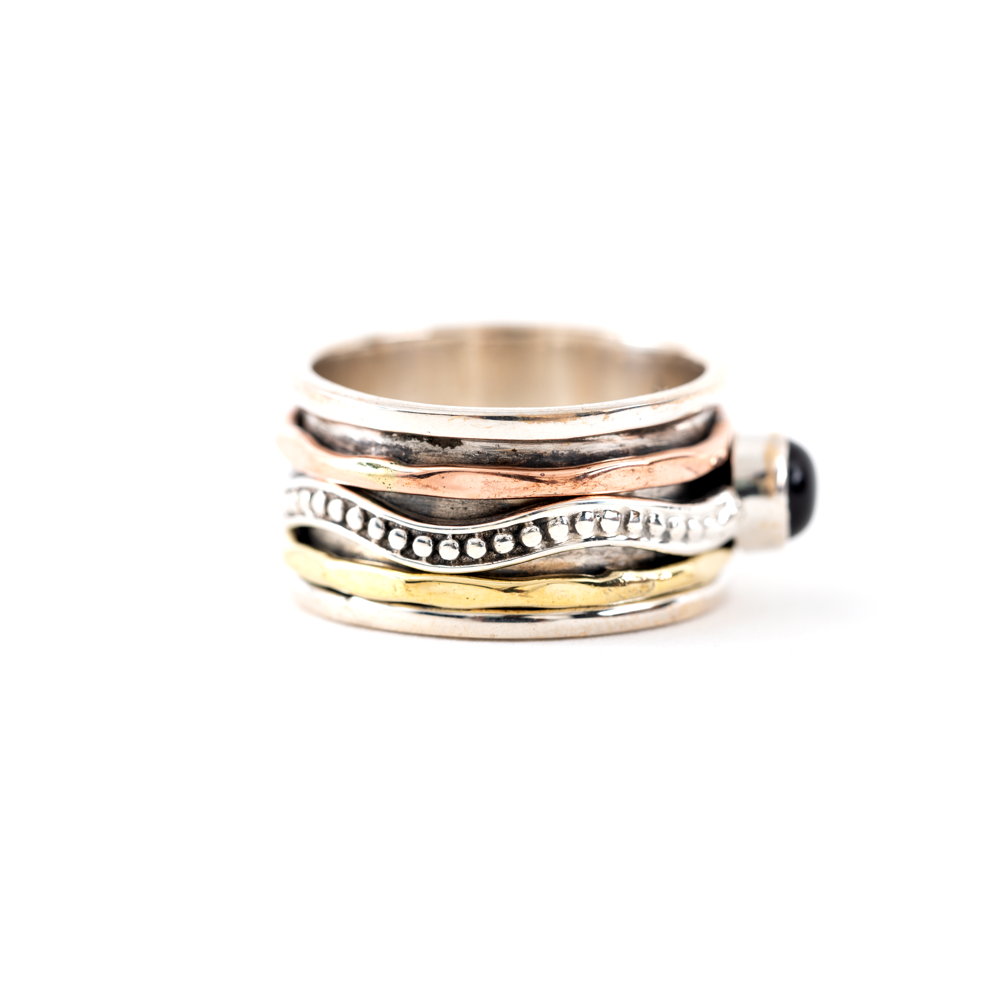 Flow Ring - Black Onyx