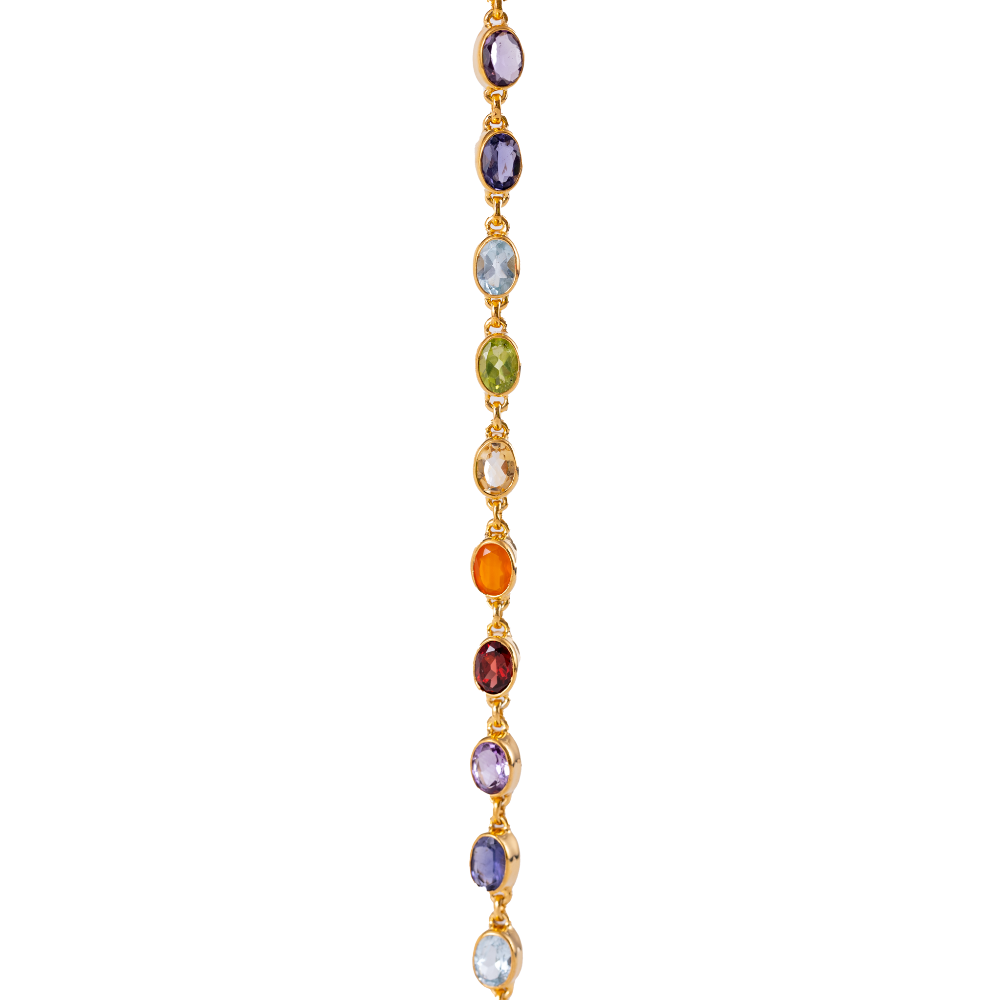 Chakra Bracelet - Oval Stones