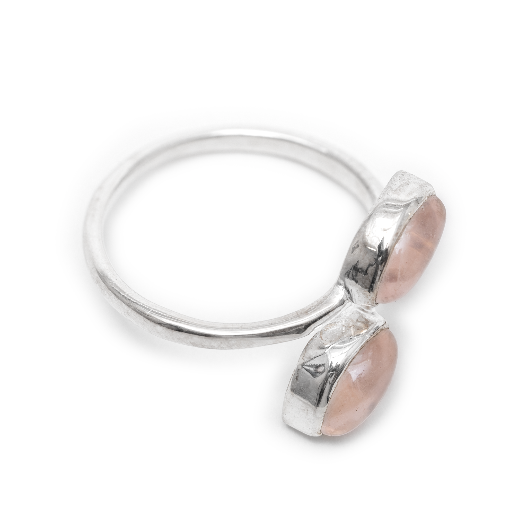 Twisted Leaves - Rose Quartz