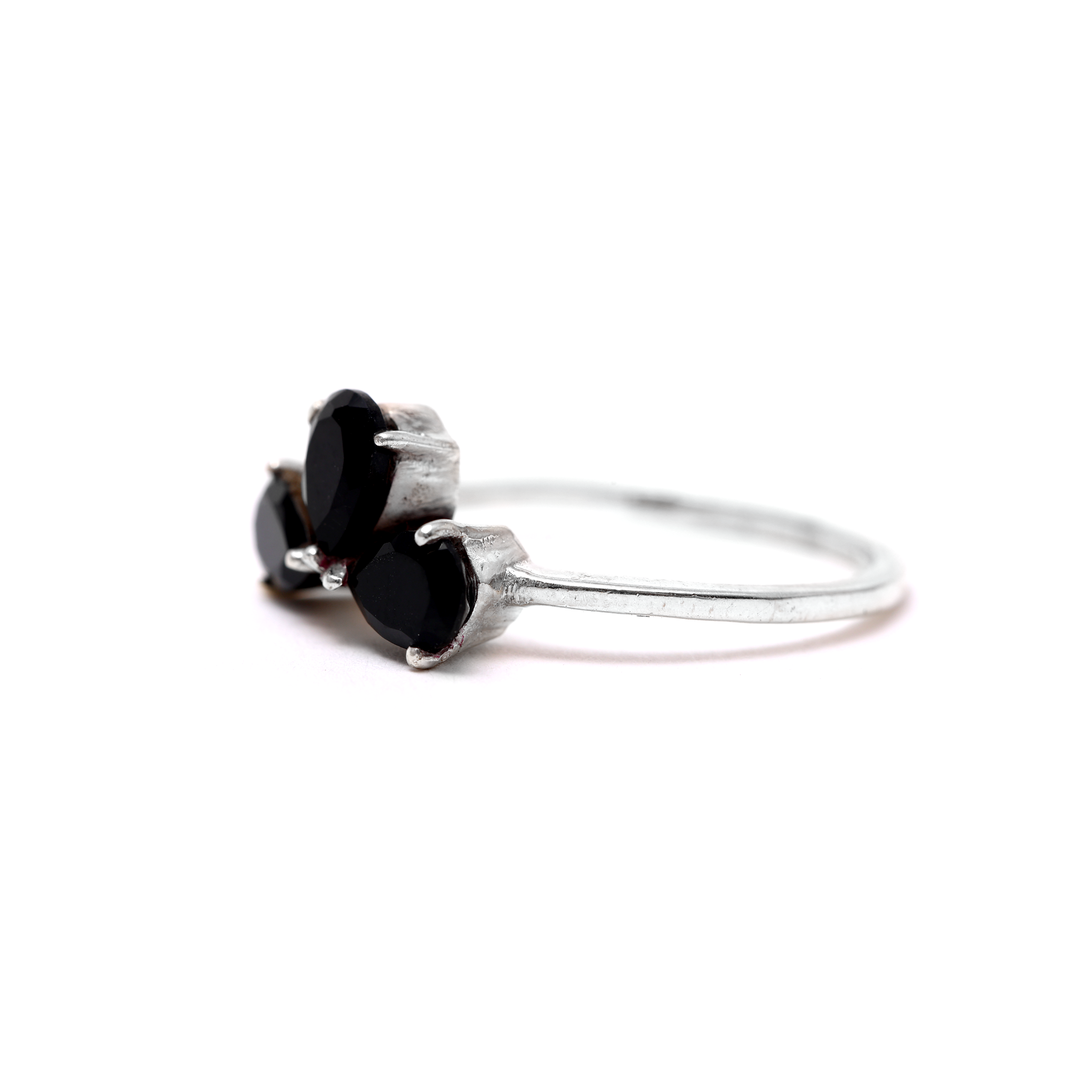 Three Leaves Pattern - Black Onyx