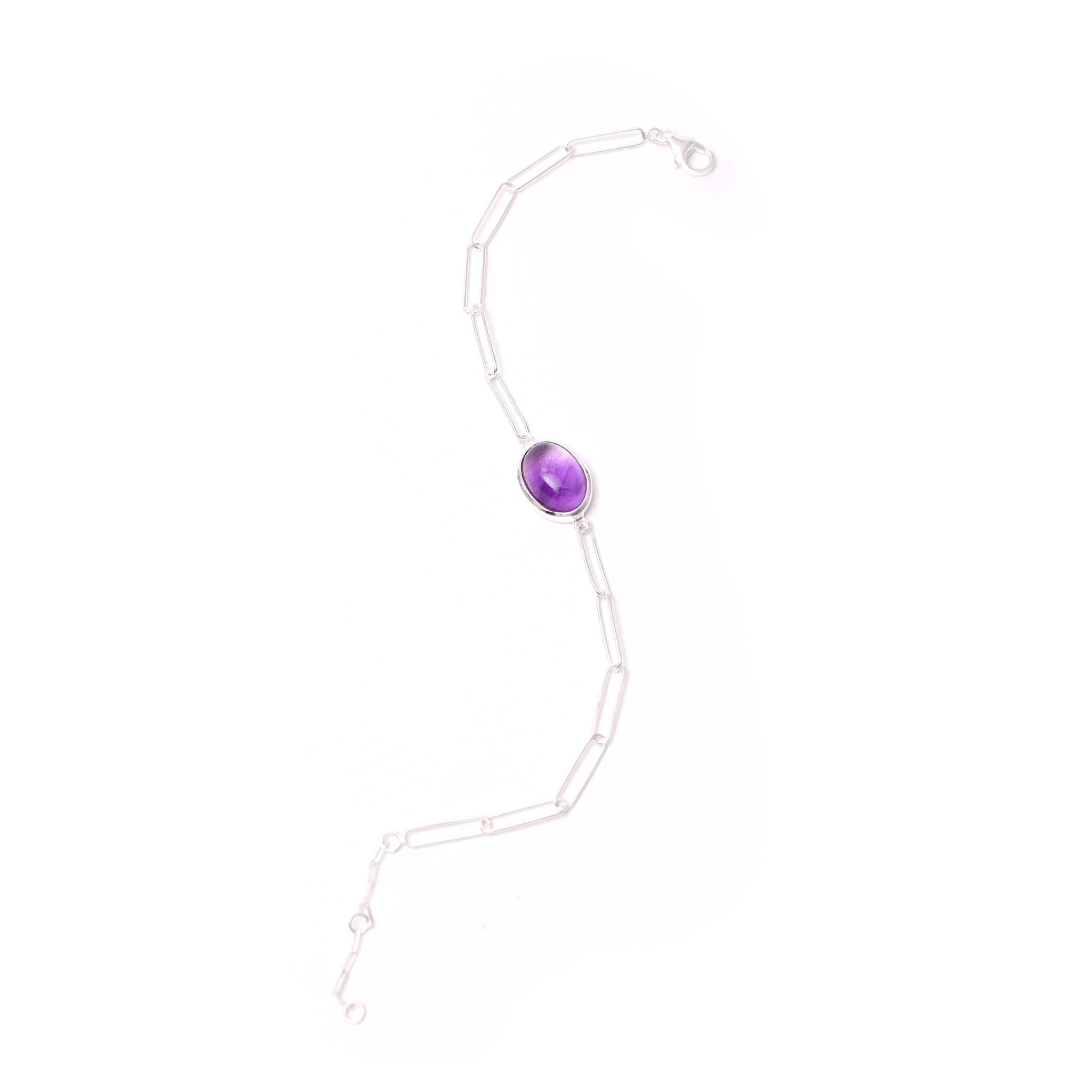 Oval Single Stone - Amethyst