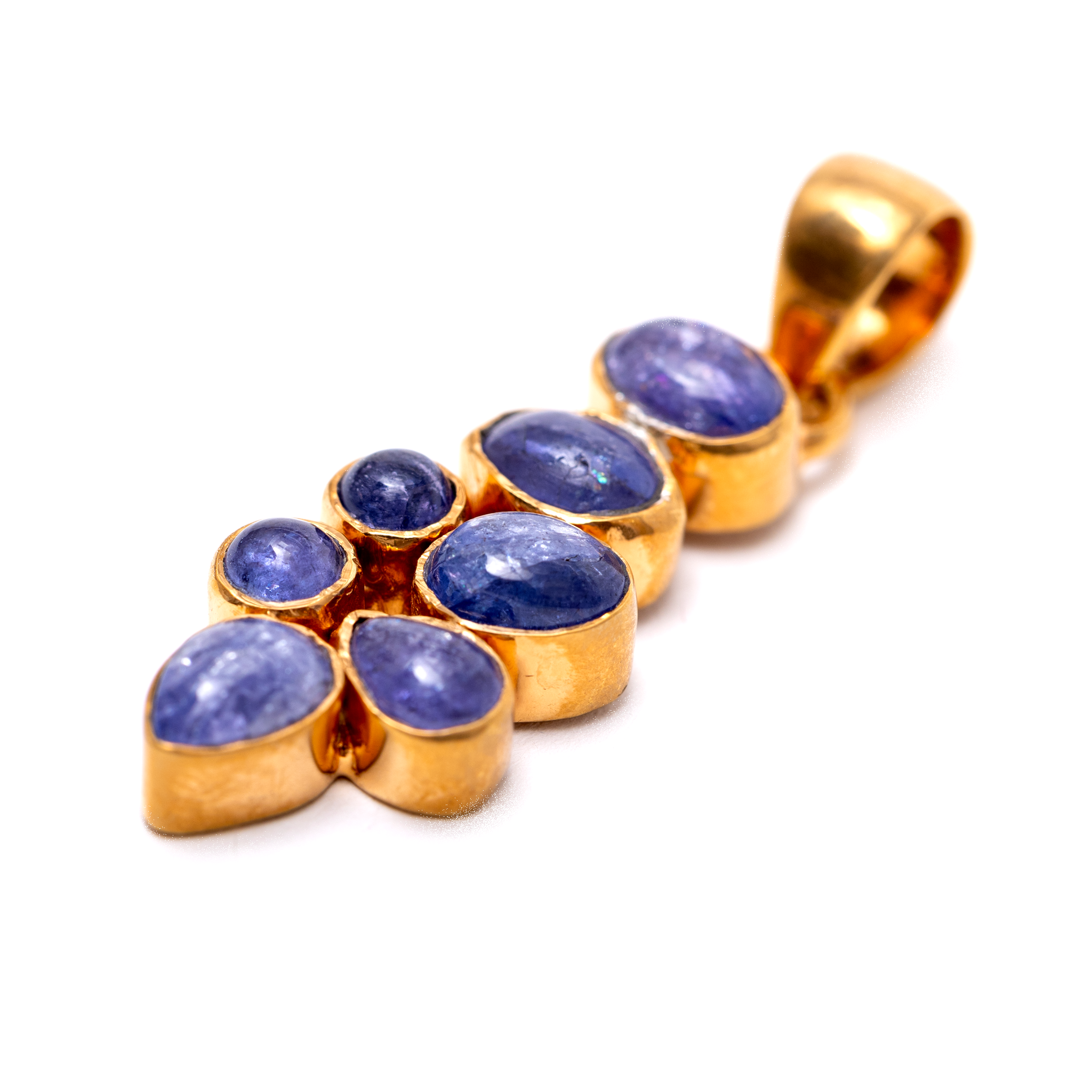 Leaves Pattern Pendant - Gold Plated