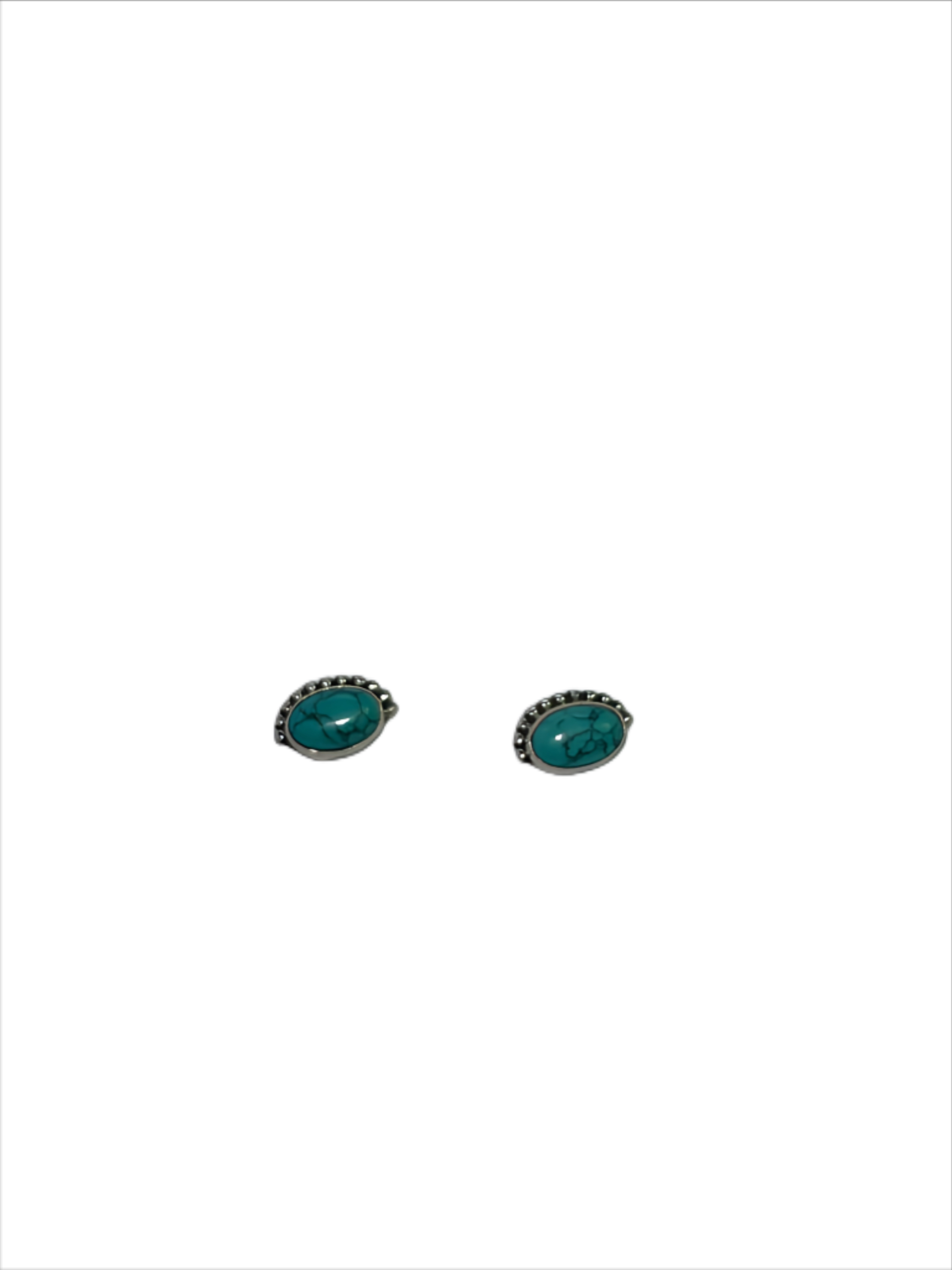 Eye Shaped - Green Onyx