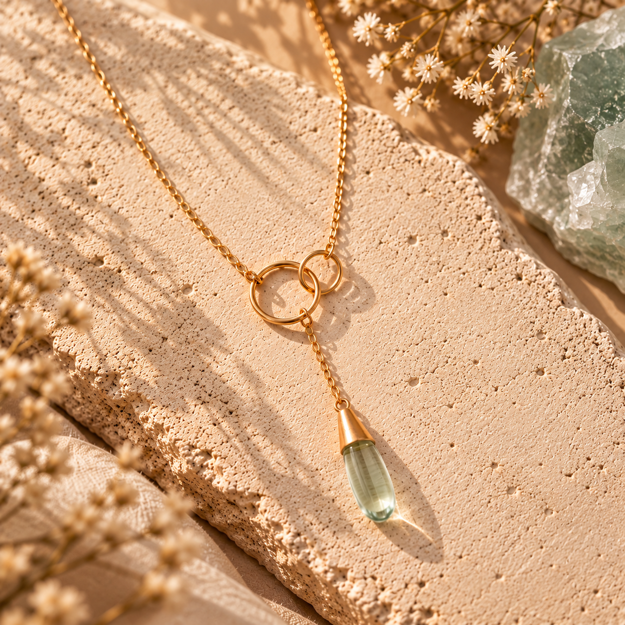 Daira Drop Necklace