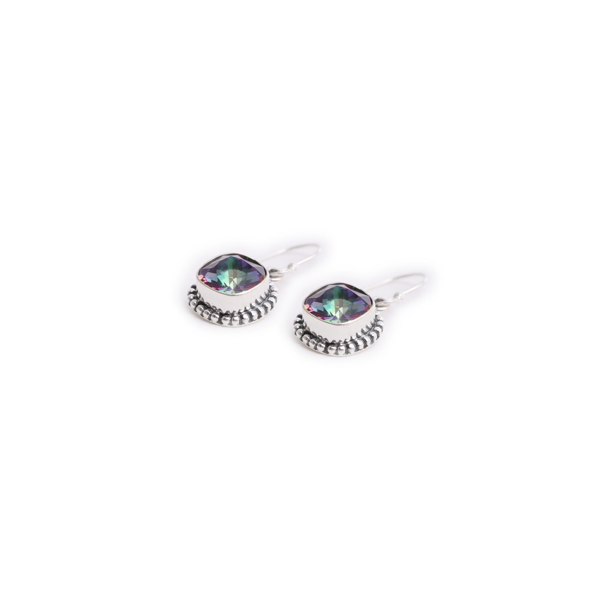 Mystic Quartz Aura Earrings