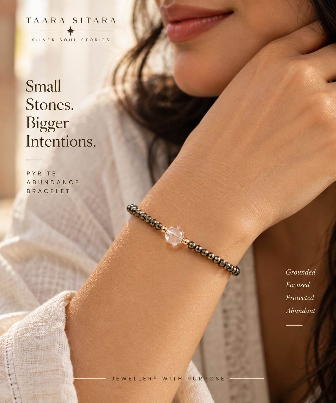 Pyrite Abundance Bracelet