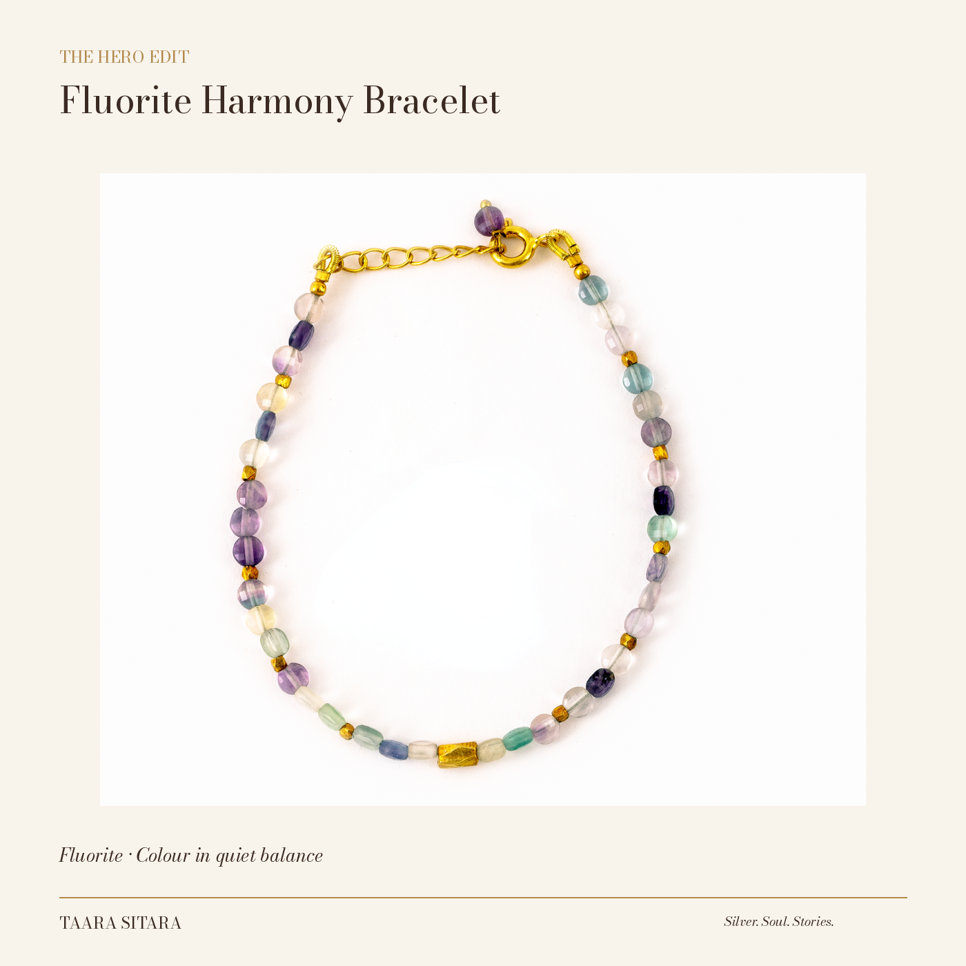 Fluorite Harmony Bracelet – clean product hero