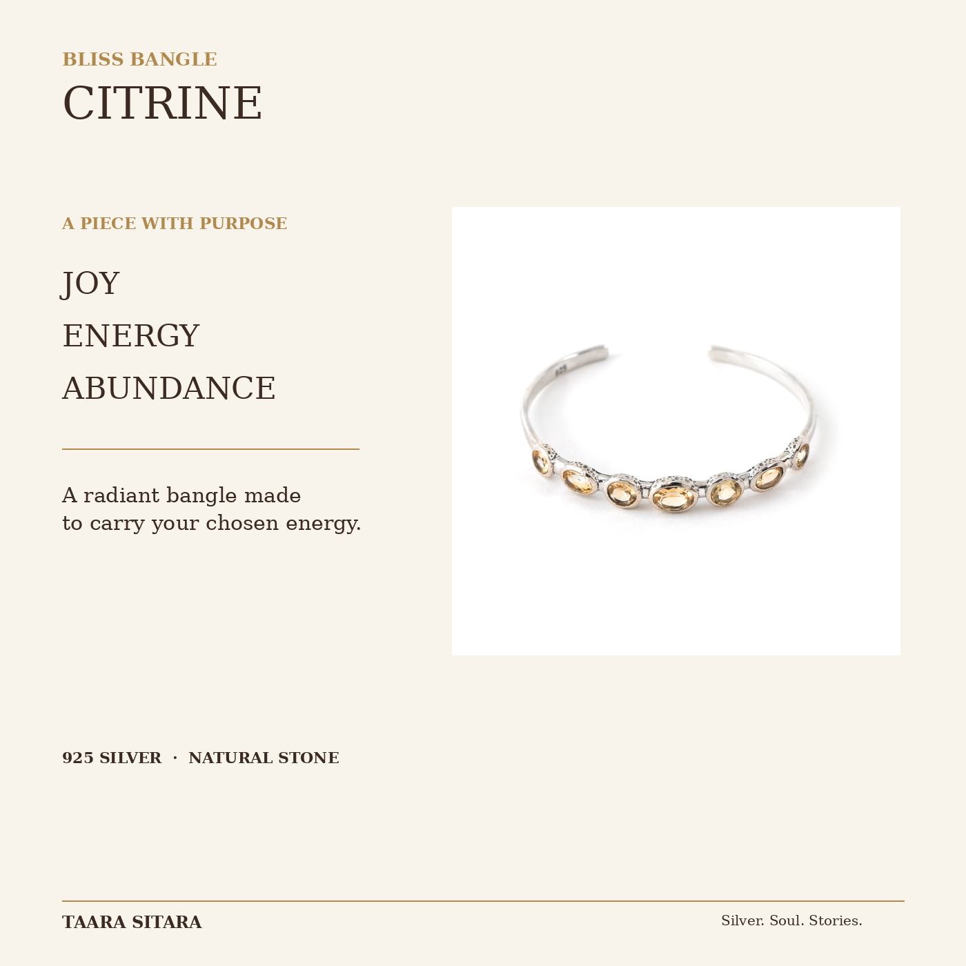 Bliss Bangle – gemstone product story