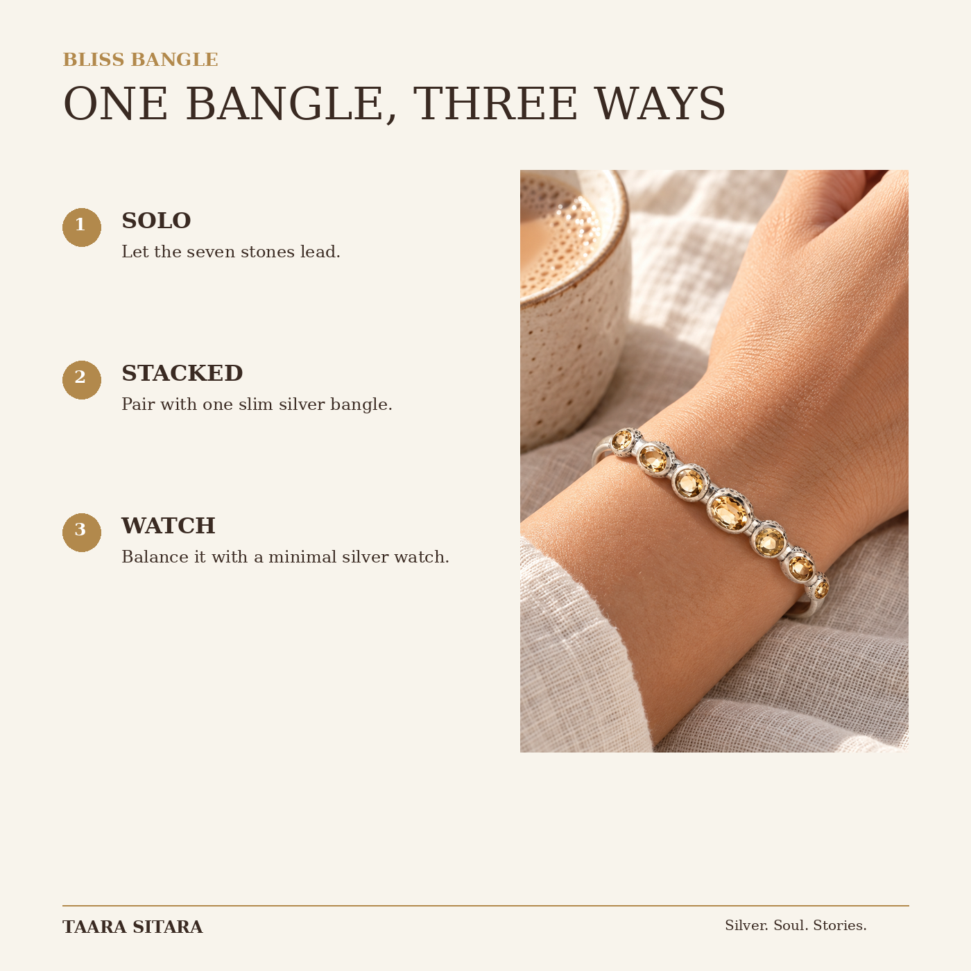Bliss Bangle – styling guide